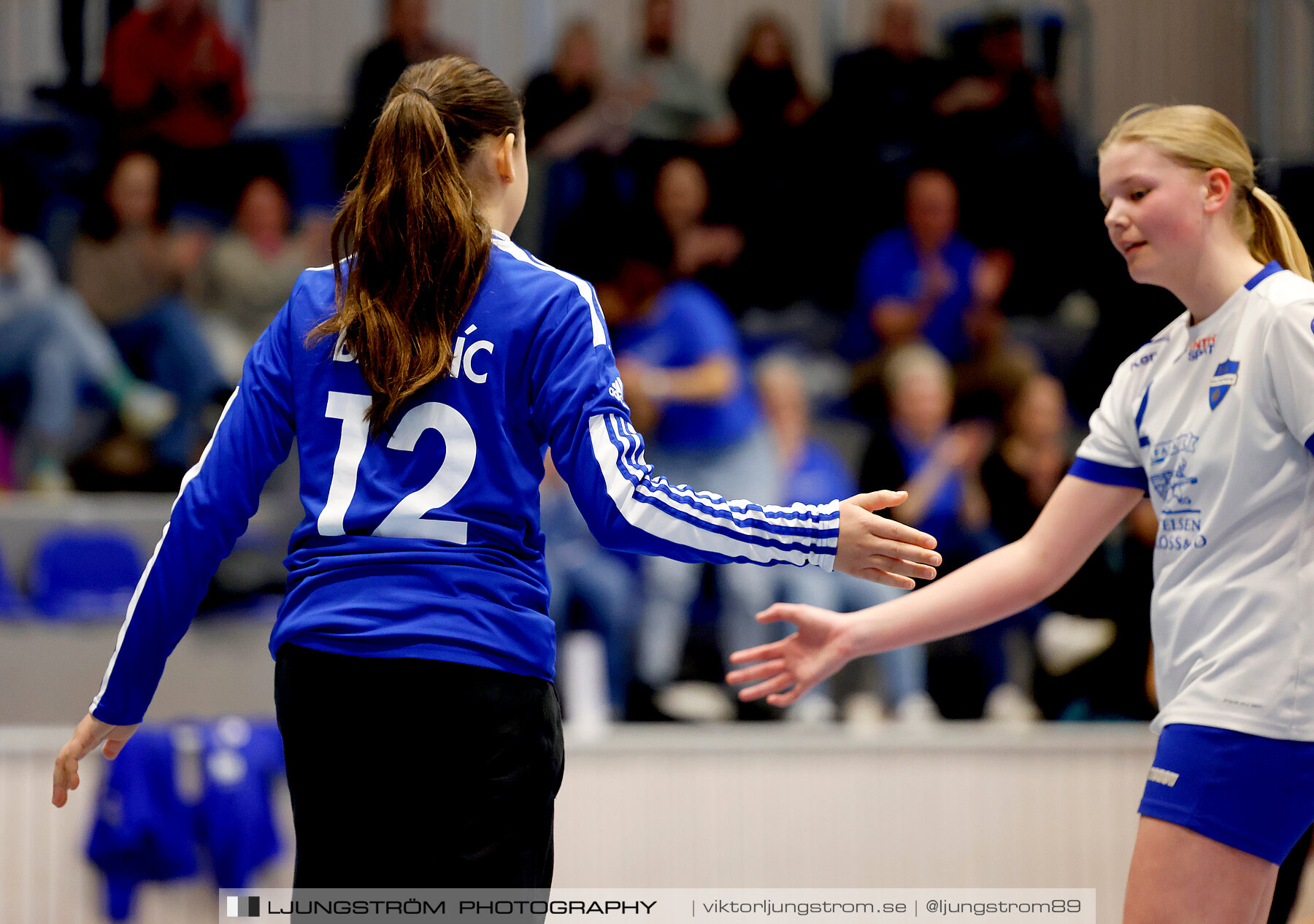 USM F14 Steg 4A HK Country-IK Baltichov Vit 13-23,dam,Kavelbro Arena,Skövde,Sverige,Ungdoms-SM,Handboll,2024,333920