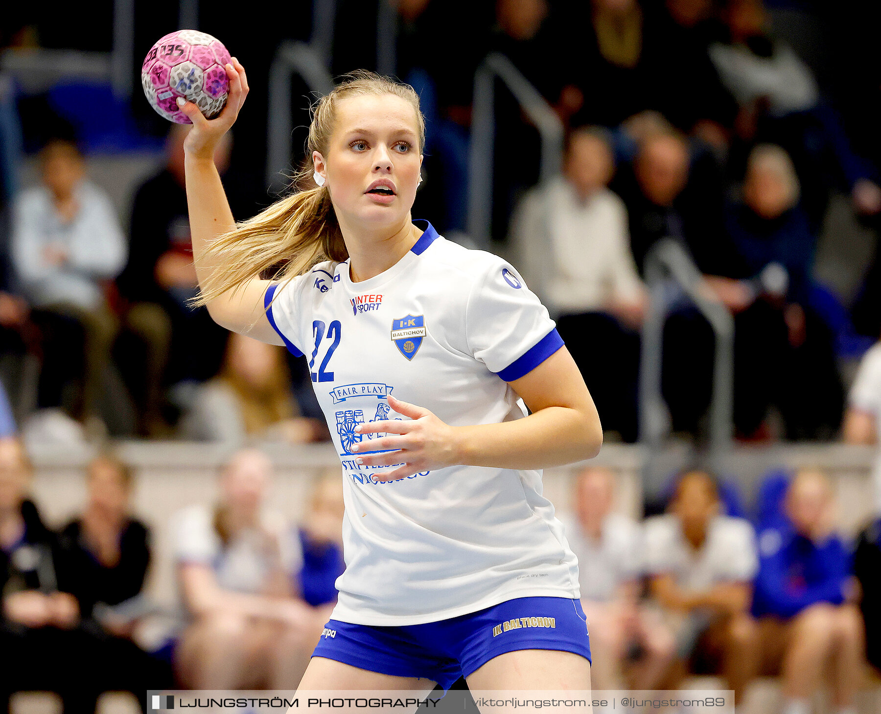 USM F14 Steg 4A HK Country-IK Baltichov Vit 13-23,dam,Kavelbro Arena,Skövde,Sverige,Ungdoms-SM,Handboll,2024,333930