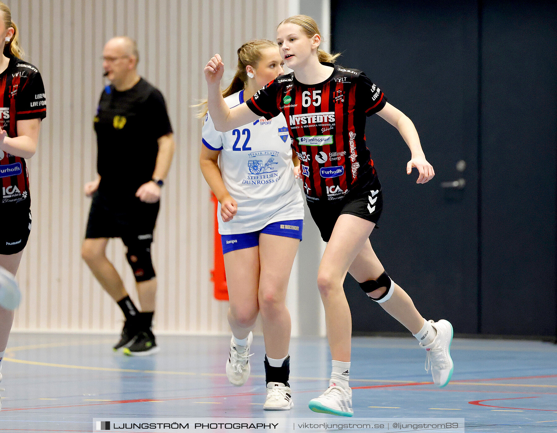 USM F14 Steg 4A HK Country-IK Baltichov Vit 13-23,dam,Kavelbro Arena,Skövde,Sverige,Ungdoms-SM,Handboll,2024,333936