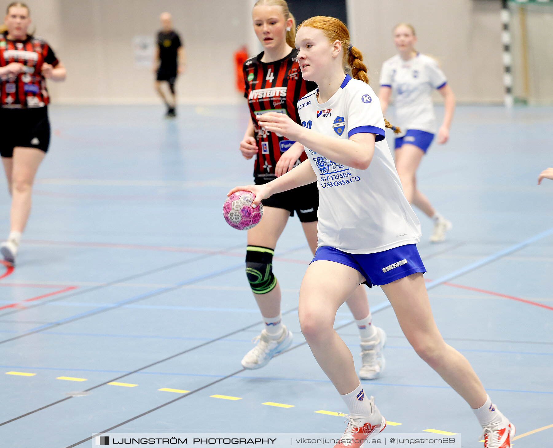 USM F14 Steg 4A HK Country-IK Baltichov Vit 13-23,dam,Kavelbro Arena,Skövde,Sverige,Ungdoms-SM,Handboll,2024,333942