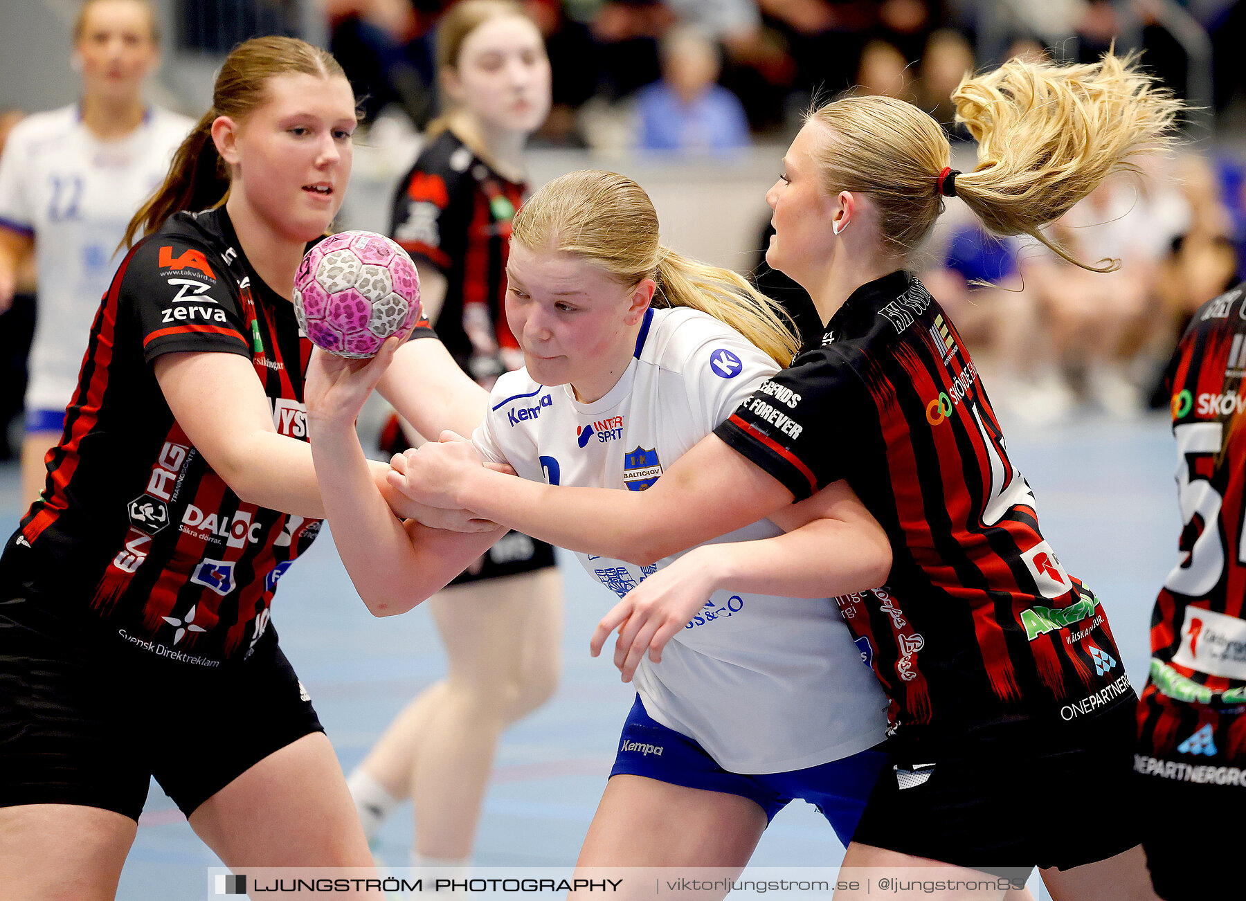 USM F14 Steg 4A HK Country-IK Baltichov Vit 13-23,dam,Kavelbro Arena,Skövde,Sverige,Ungdoms-SM,Handboll,2024,333945