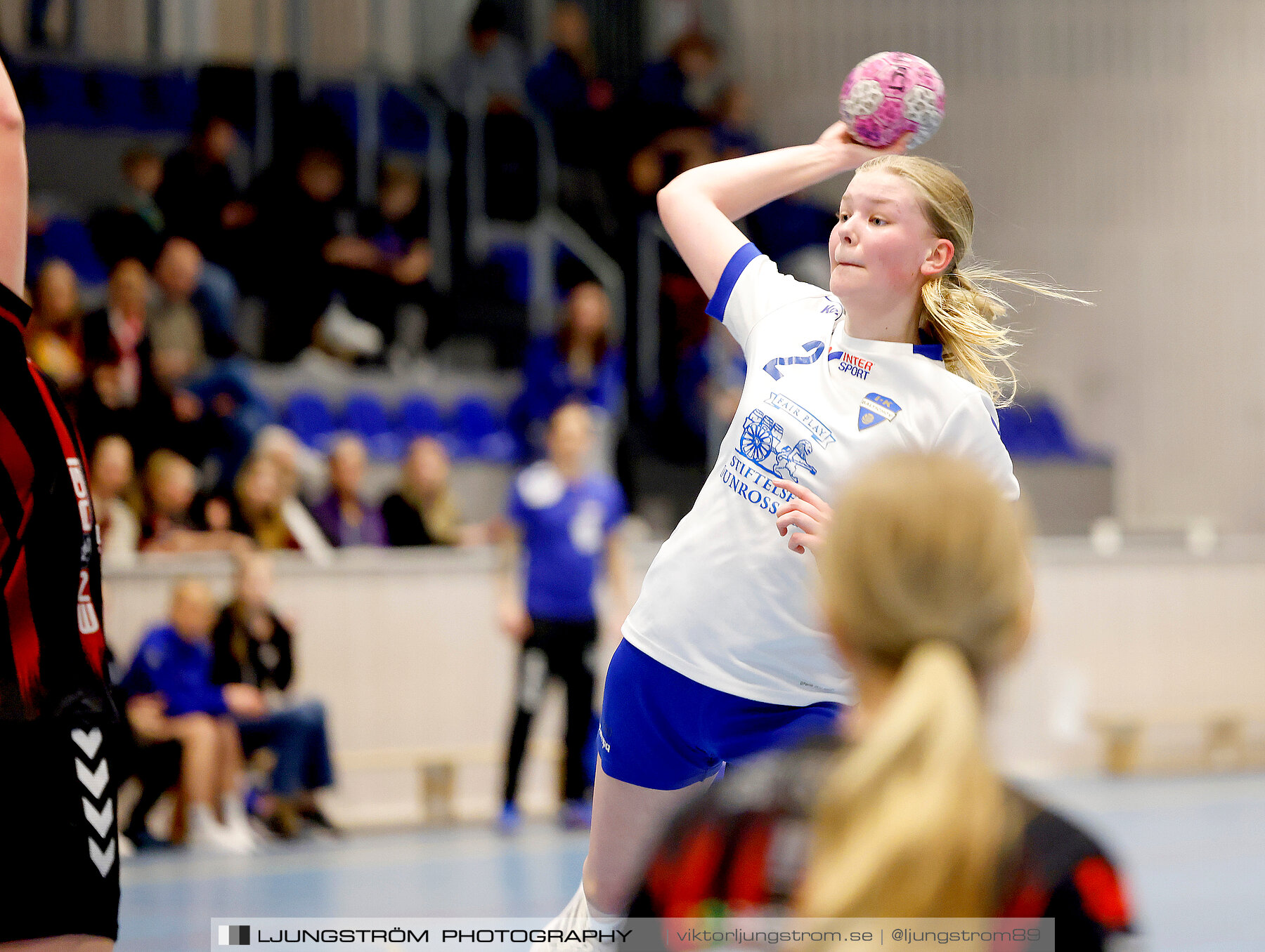 USM F14 Steg 4A HK Country-IK Baltichov Vit 13-23,dam,Kavelbro Arena,Skövde,Sverige,Ungdoms-SM,Handboll,2024,333947