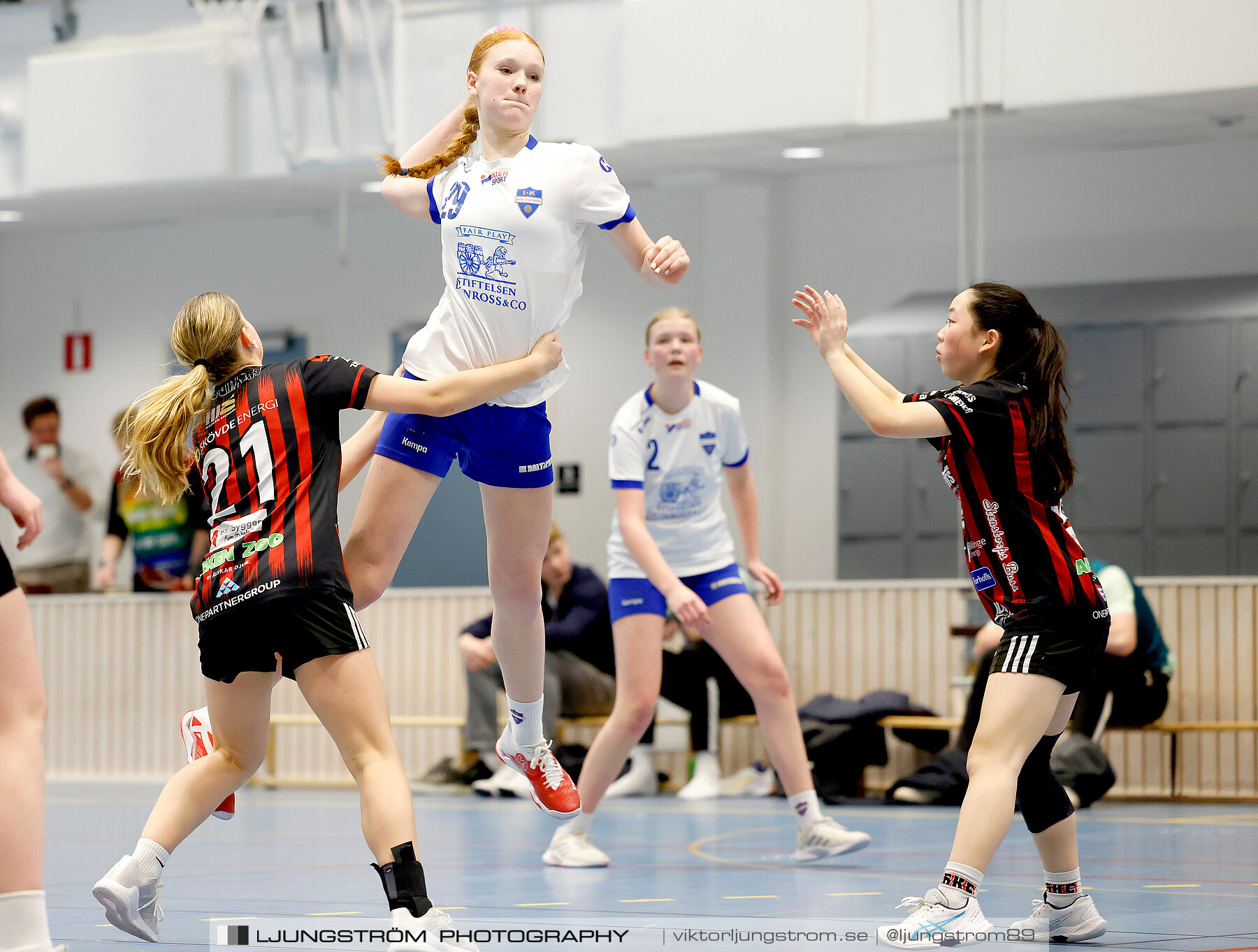 USM F14 Steg 4A HK Country-IK Baltichov Vit 13-23,dam,Kavelbro Arena,Skövde,Sverige,Ungdoms-SM,Handboll,2024,333951