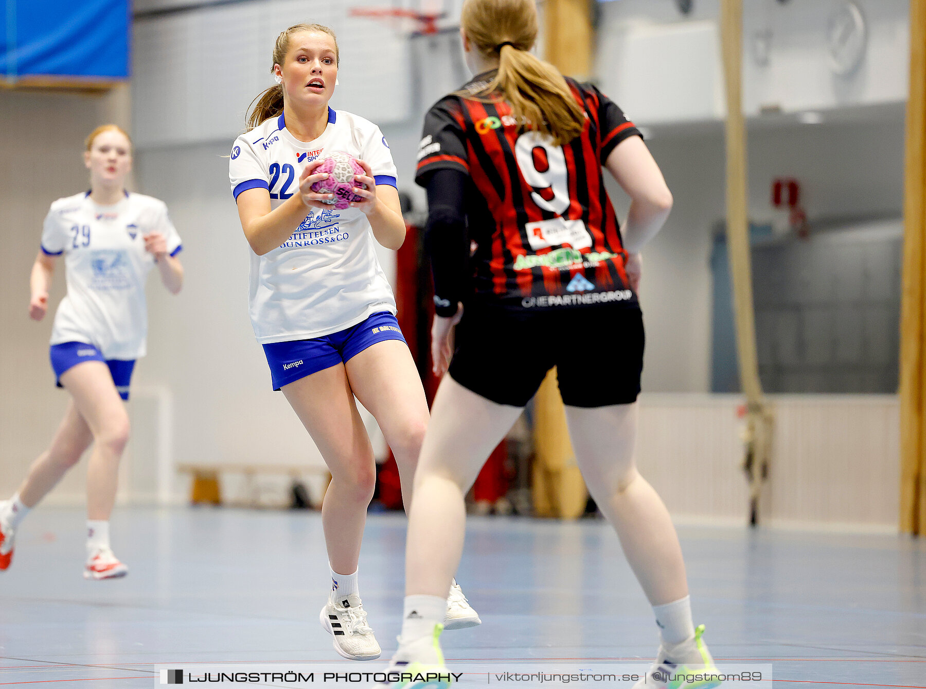 USM F14 Steg 4A HK Country-IK Baltichov Vit 13-23,dam,Kavelbro Arena,Skövde,Sverige,Ungdoms-SM,Handboll,2024,333955