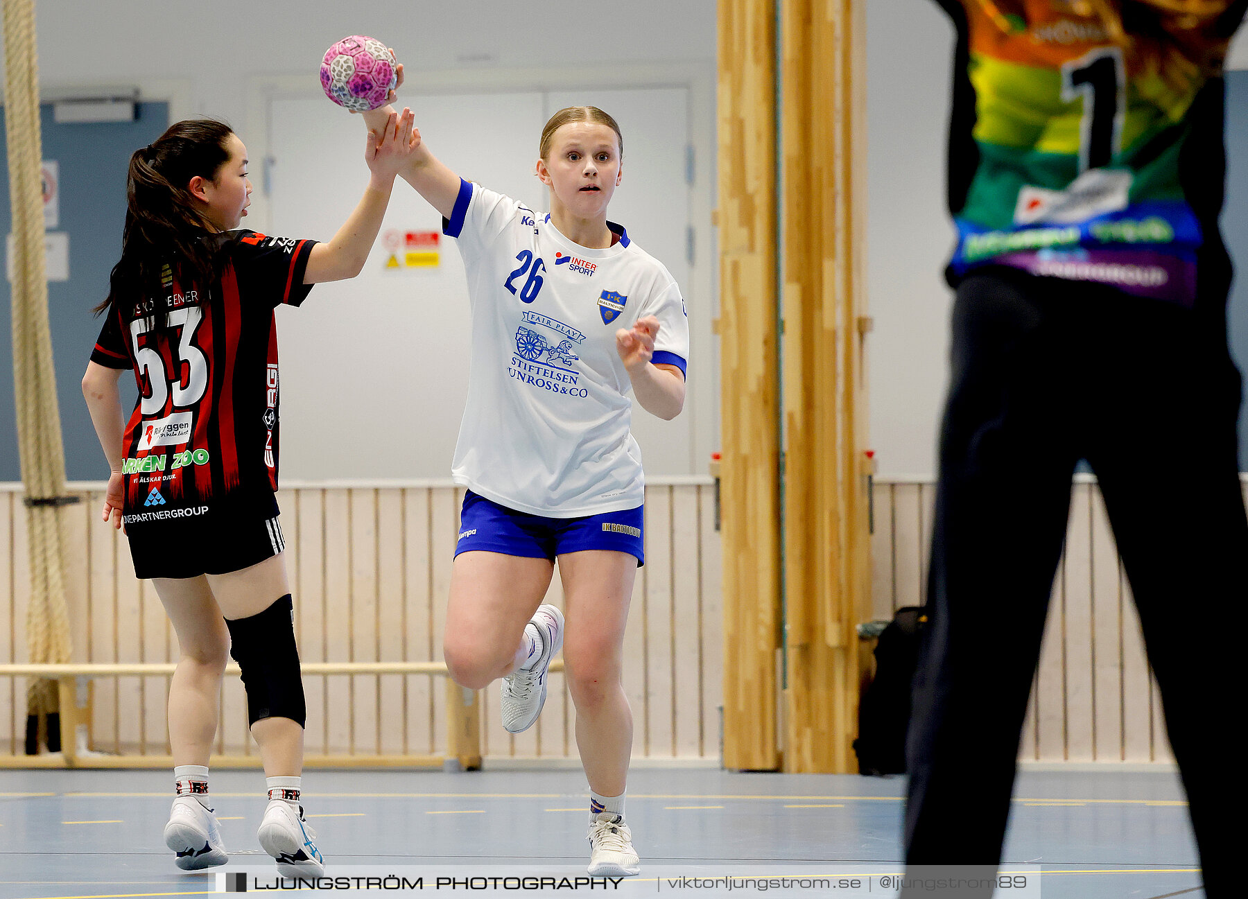 USM F14 Steg 4A HK Country-IK Baltichov Vit 13-23,dam,Kavelbro Arena,Skövde,Sverige,Ungdoms-SM,Handboll,2024,333963