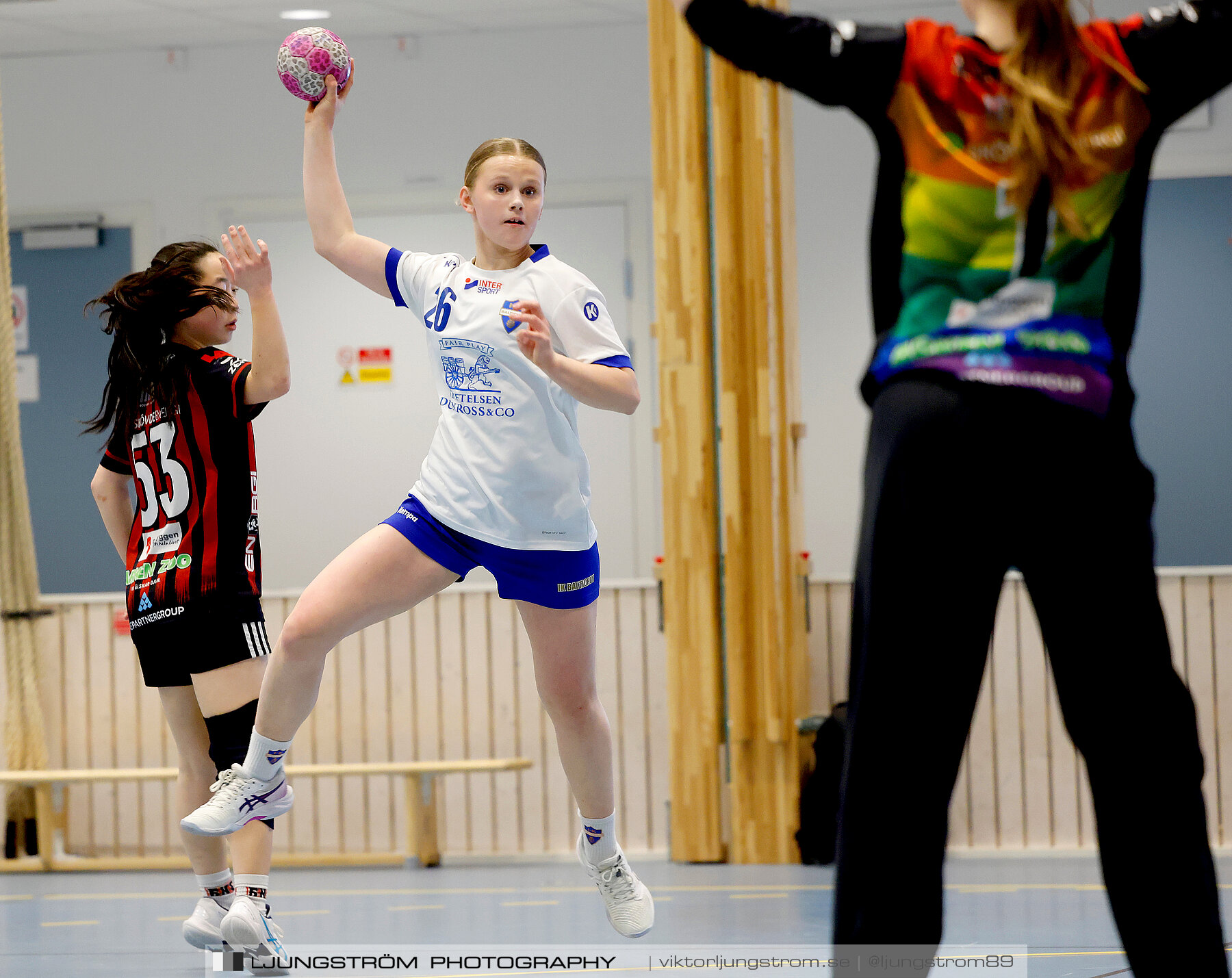 USM F14 Steg 4A HK Country-IK Baltichov Vit 13-23,dam,Kavelbro Arena,Skövde,Sverige,Ungdoms-SM,Handboll,2024,333964