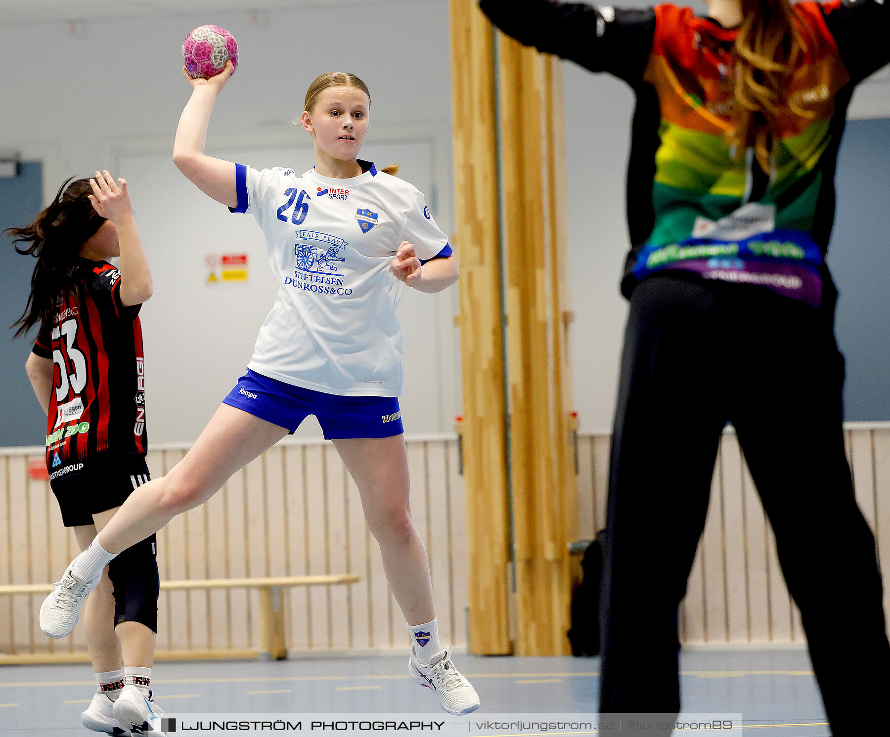 USM F14 Steg 4A HK Country-IK Baltichov Vit 13-23,dam,Kavelbro Arena,Skövde,Sverige,Ungdoms-SM,Handboll,2024,333965