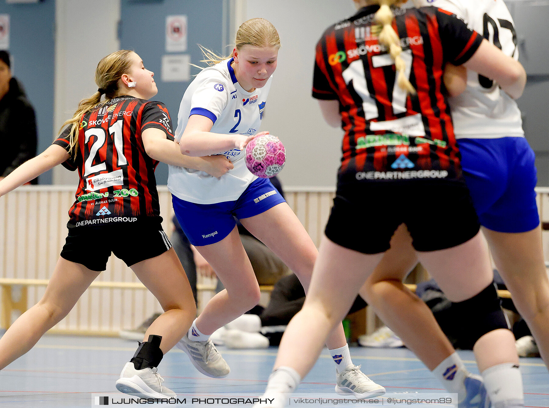 USM F14 Steg 4A HK Country-IK Baltichov Vit 13-23,dam,Kavelbro Arena,Skövde,Sverige,Ungdoms-SM,Handboll,2024,333971