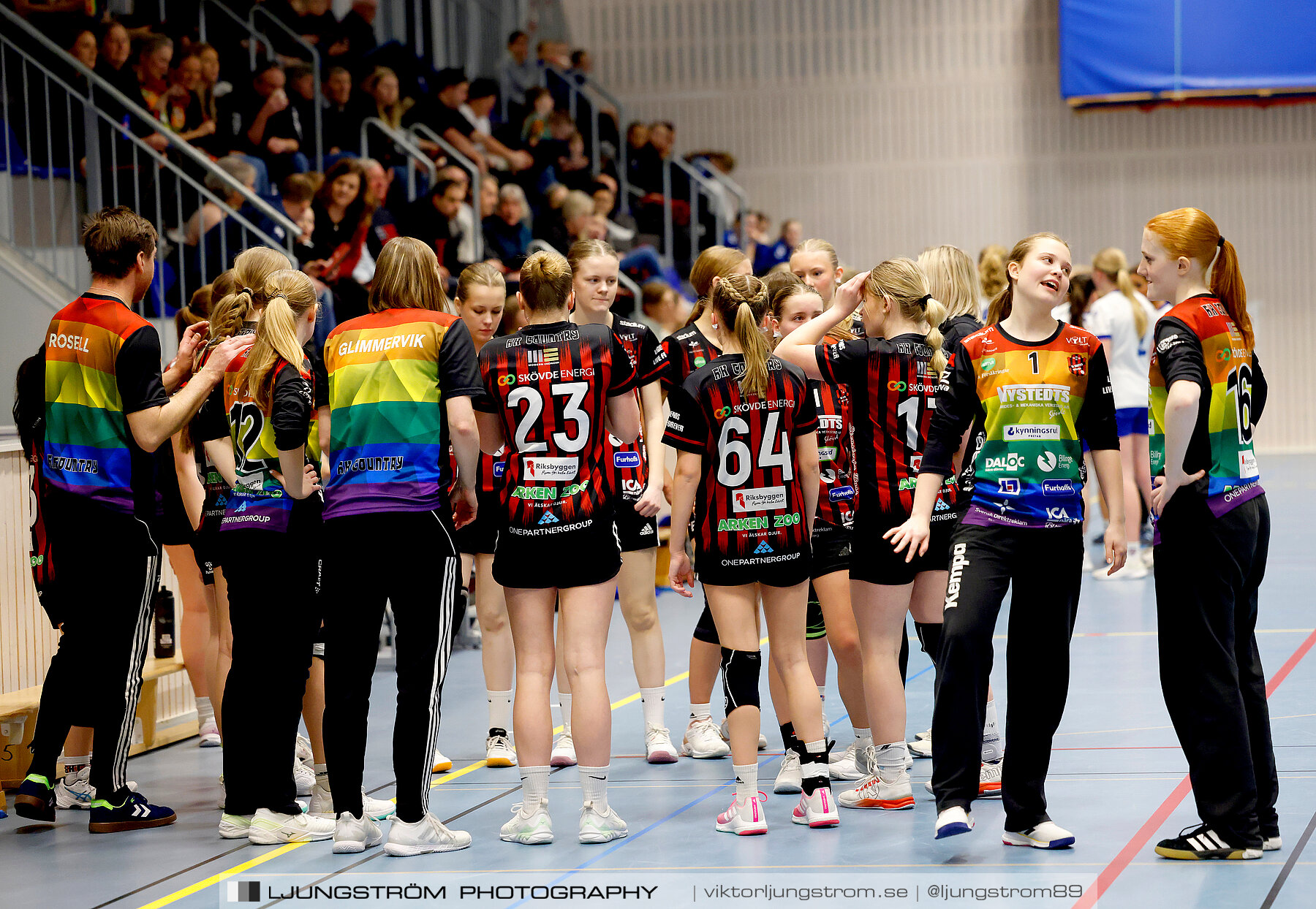 USM F14 Steg 4A HK Country-IK Baltichov Vit 13-23,dam,Kavelbro Arena,Skövde,Sverige,Ungdoms-SM,Handboll,2024,333976