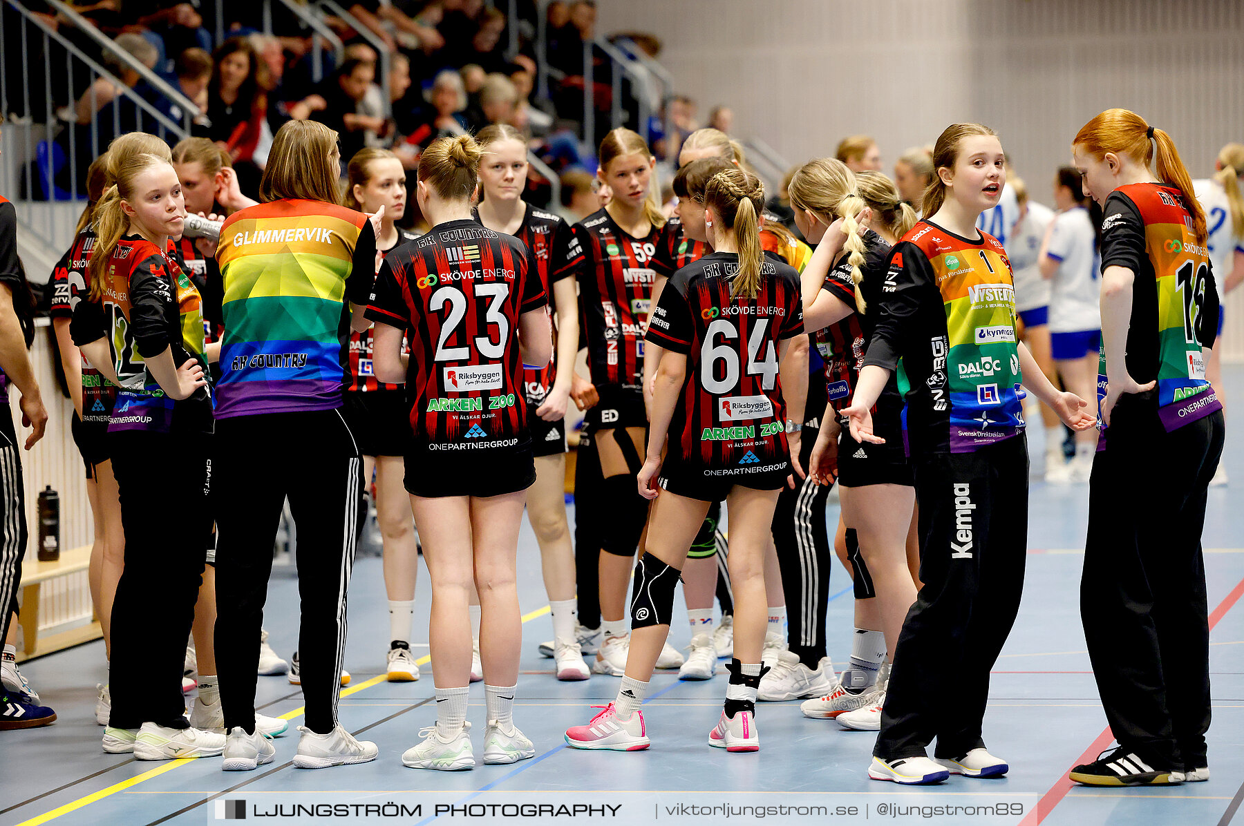 USM F14 Steg 4A HK Country-IK Baltichov Vit 13-23,dam,Kavelbro Arena,Skövde,Sverige,Ungdoms-SM,Handboll,2024,333978