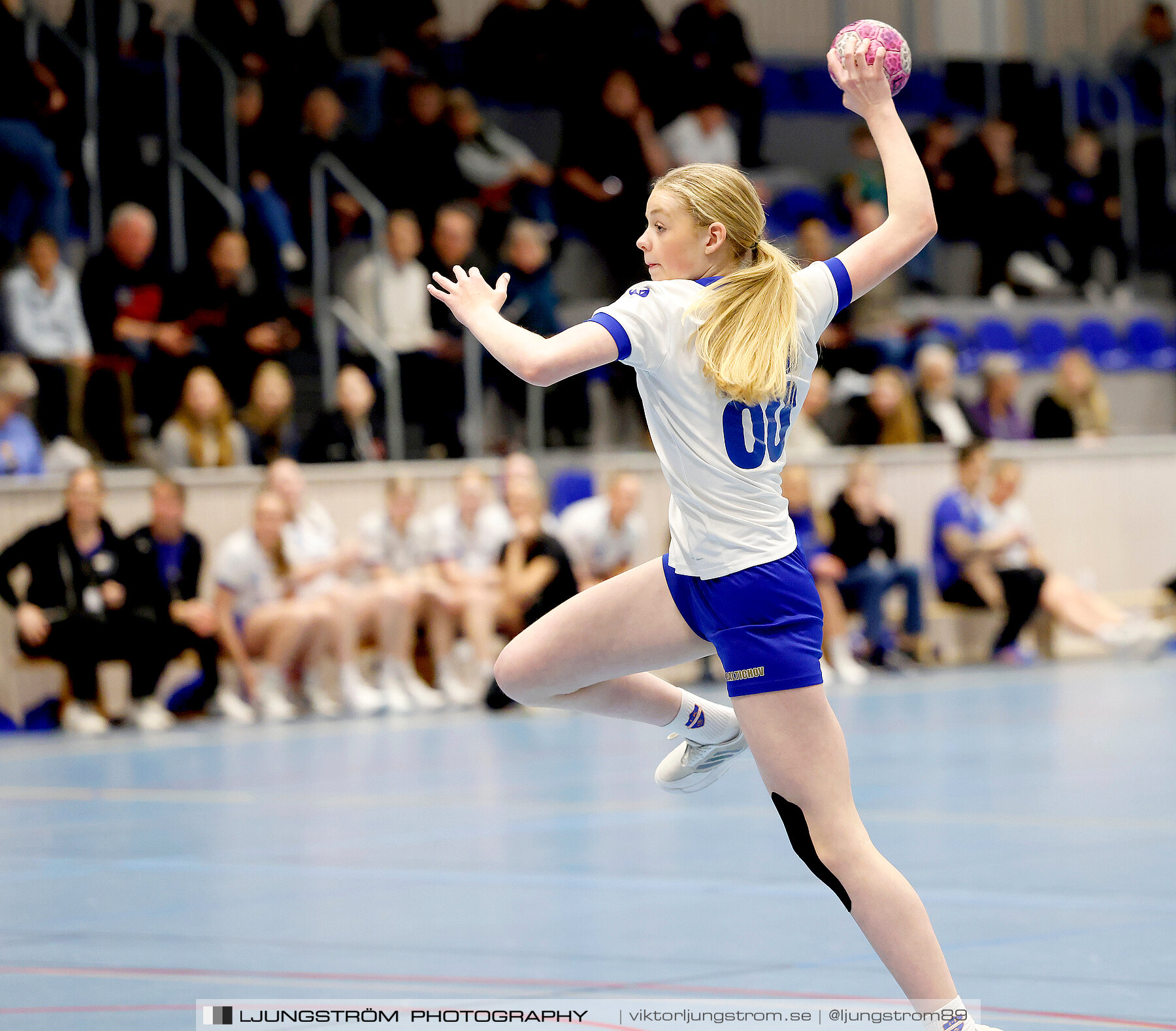 USM F14 Steg 4A HK Country-IK Baltichov Vit 13-23,dam,Kavelbro Arena,Skövde,Sverige,Ungdoms-SM,Handboll,2024,333980