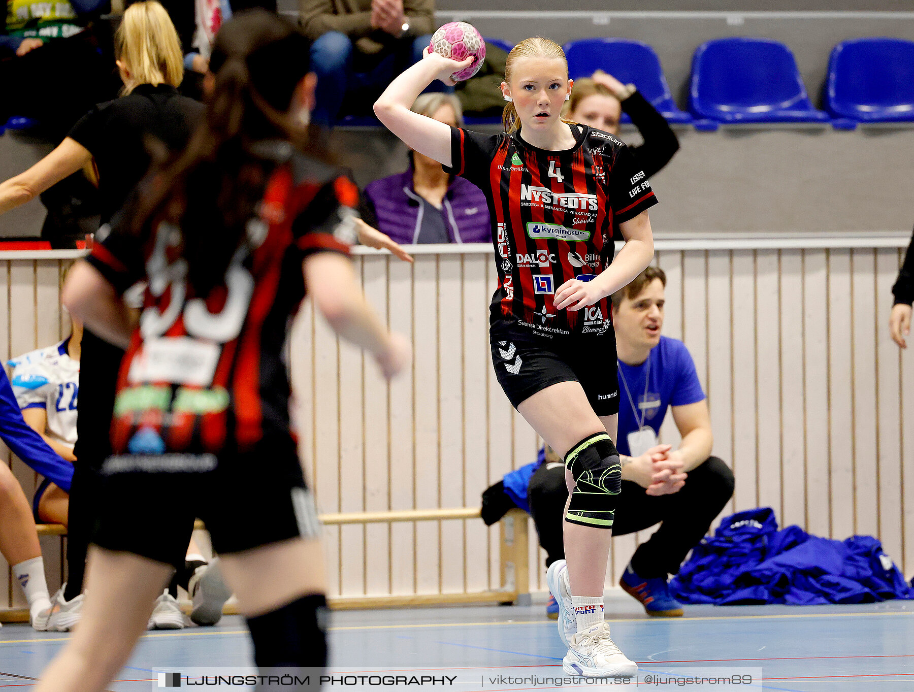 USM F14 Steg 4A HK Country-IK Baltichov Vit 13-23,dam,Kavelbro Arena,Skövde,Sverige,Ungdoms-SM,Handboll,2024,333987