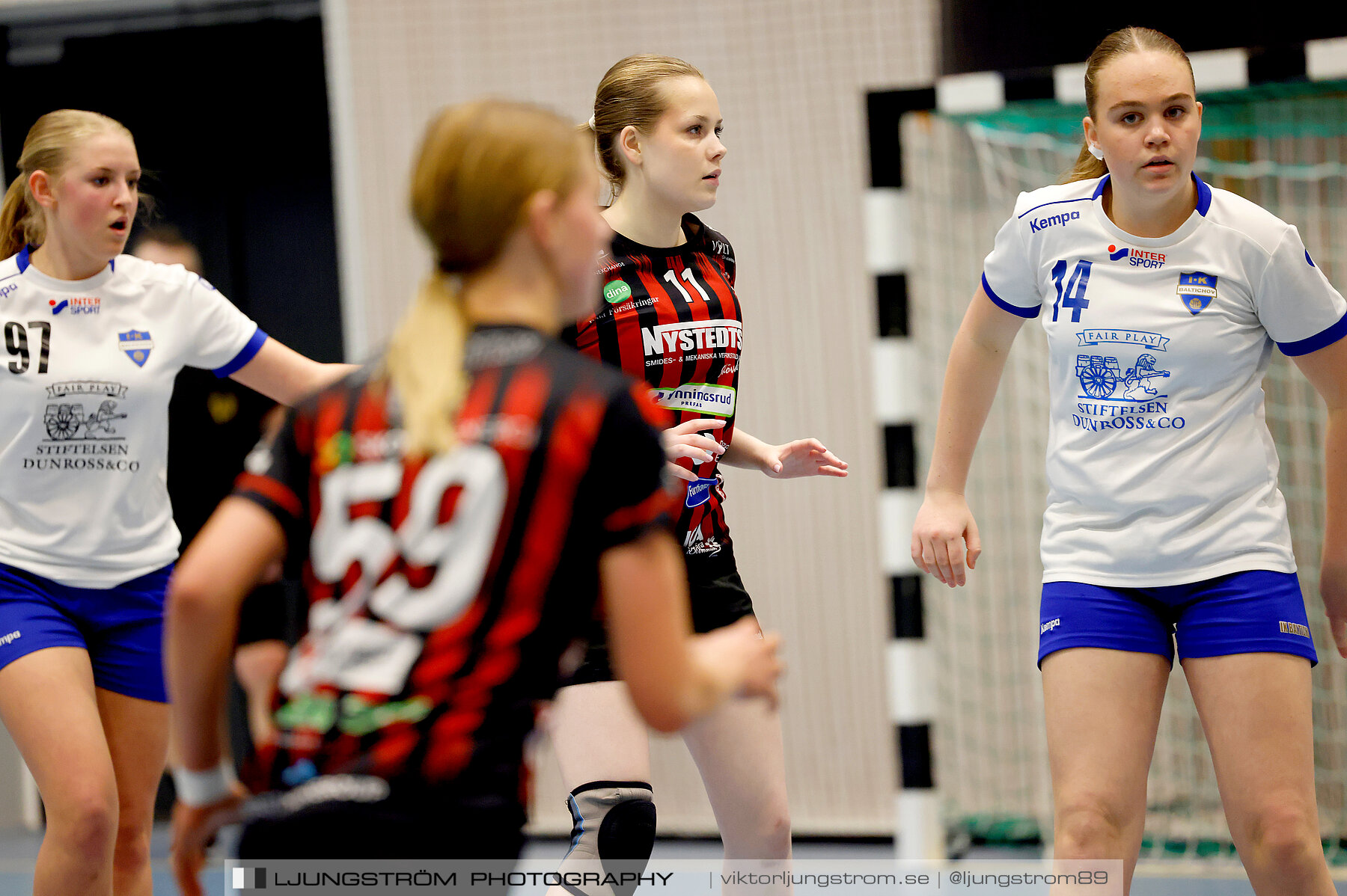 USM F14 Steg 4A HK Country-IK Baltichov Vit 13-23,dam,Kavelbro Arena,Skövde,Sverige,Ungdoms-SM,Handboll,2024,333995