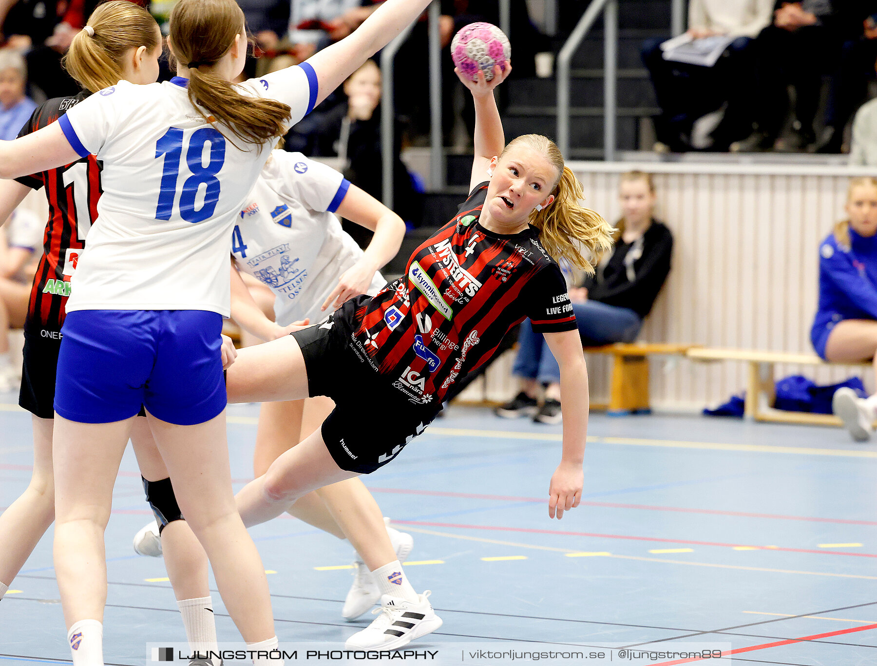 USM F14 Steg 4A HK Country-IK Baltichov Vit 13-23,dam,Kavelbro Arena,Skövde,Sverige,Ungdoms-SM,Handboll,2024,334001