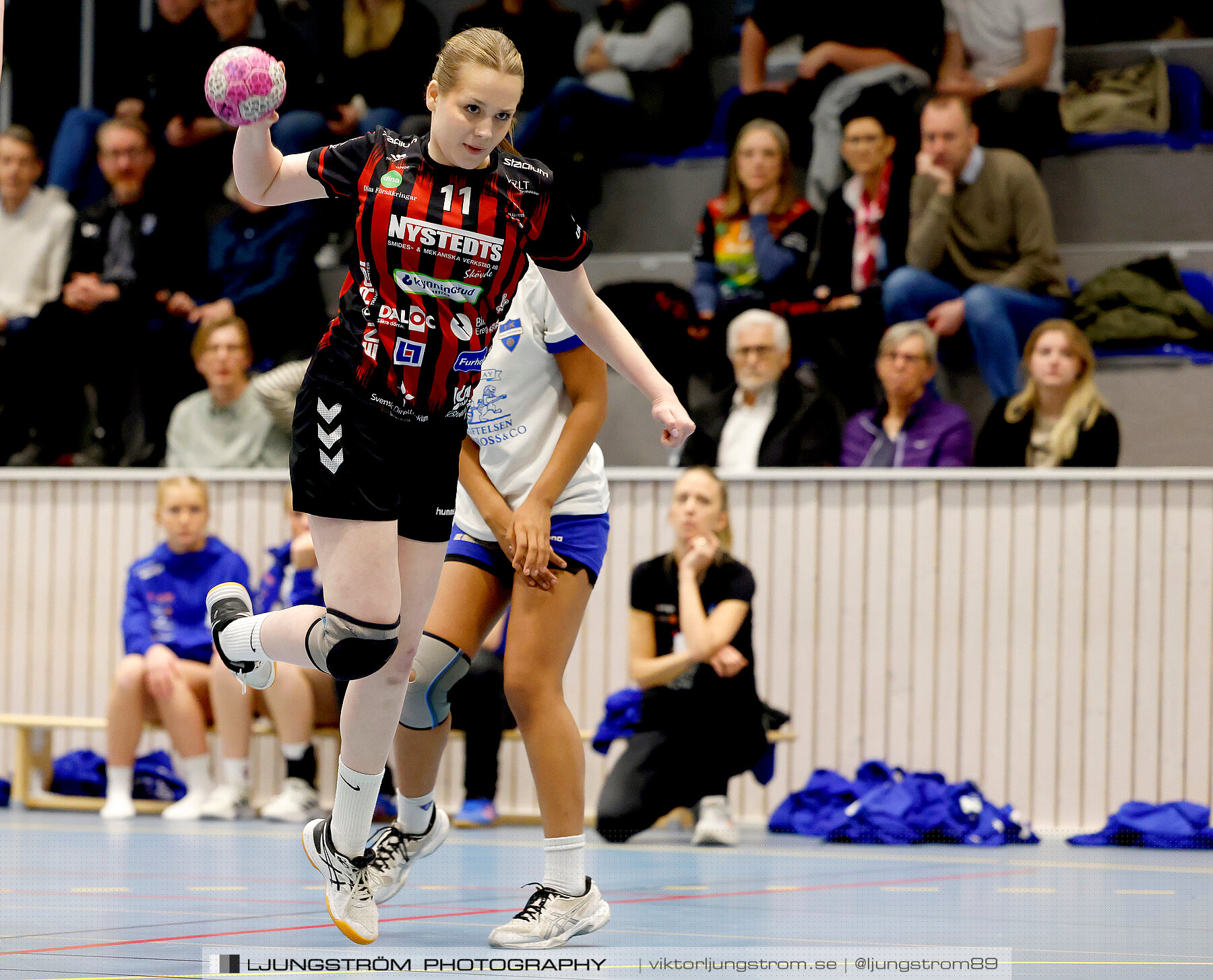USM F14 Steg 4A HK Country-IK Baltichov Vit 13-23,dam,Kavelbro Arena,Skövde,Sverige,Ungdoms-SM,Handboll,2024,334027