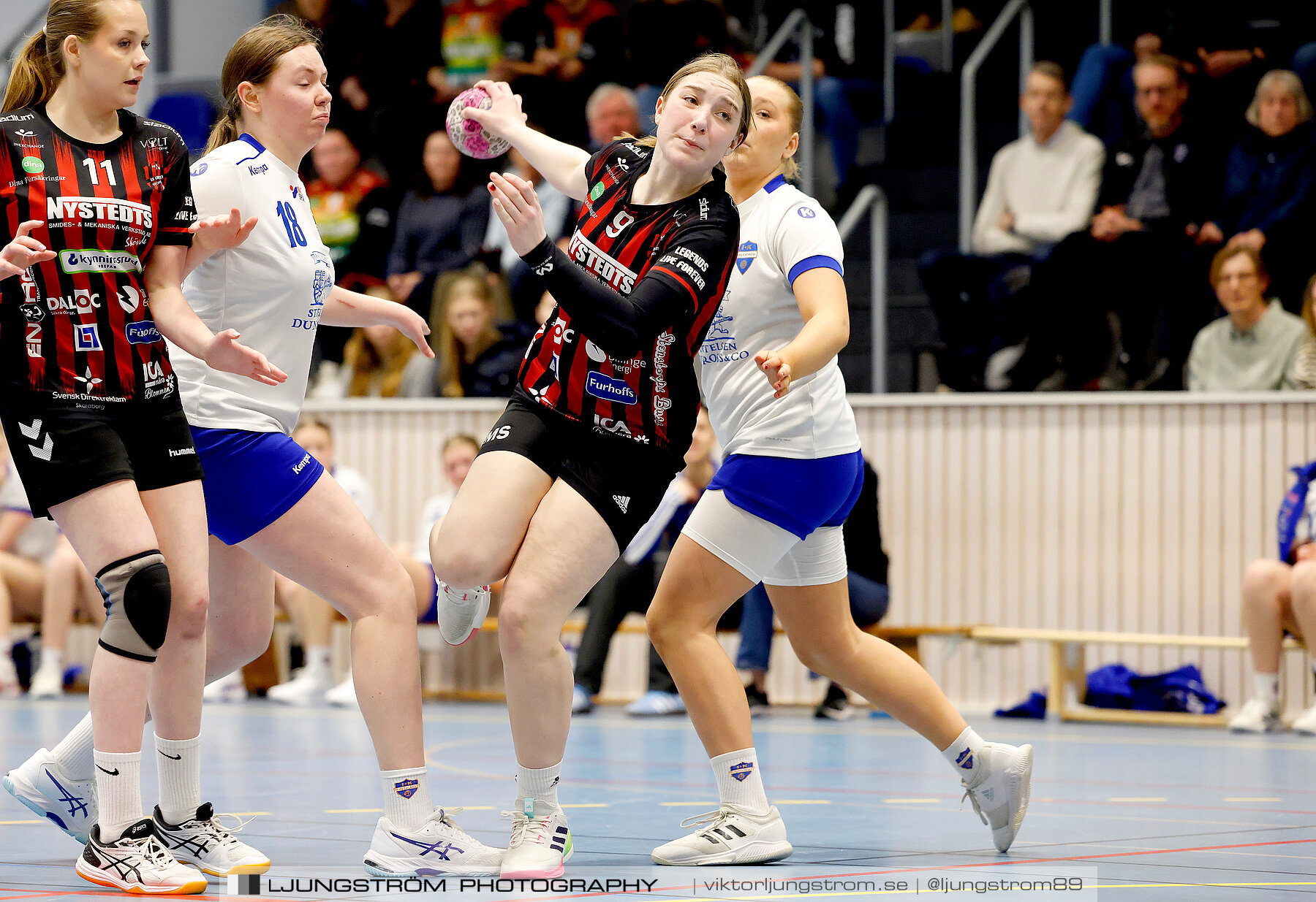 USM F14 Steg 4A HK Country-IK Baltichov Vit 13-23,dam,Kavelbro Arena,Skövde,Sverige,Ungdoms-SM,Handboll,2024,334030
