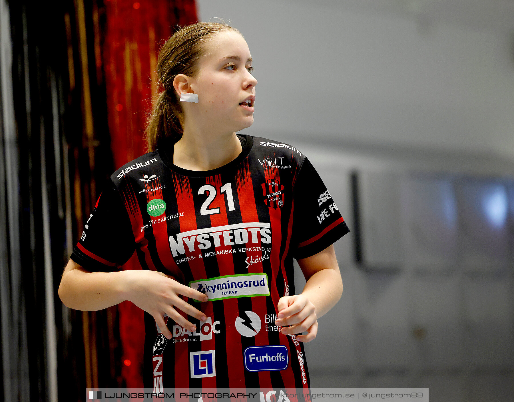 USM F14 Steg 4A HK Country-IK Baltichov Vit 13-23,dam,Kavelbro Arena,Skövde,Sverige,Ungdoms-SM,Handboll,2024,334041