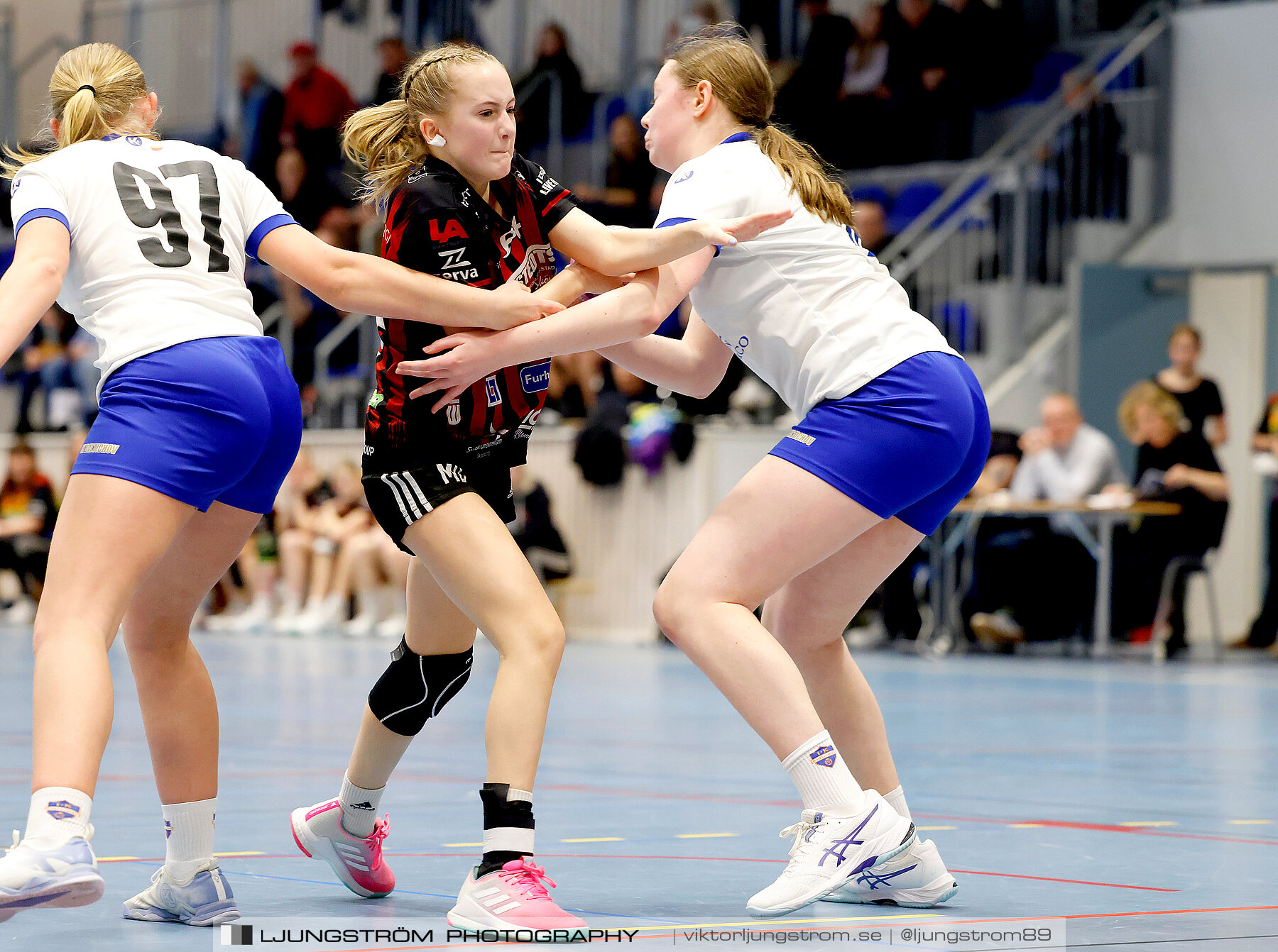 USM F14 Steg 4A HK Country-IK Baltichov Vit 13-23,dam,Kavelbro Arena,Skövde,Sverige,Ungdoms-SM,Handboll,2024,334043