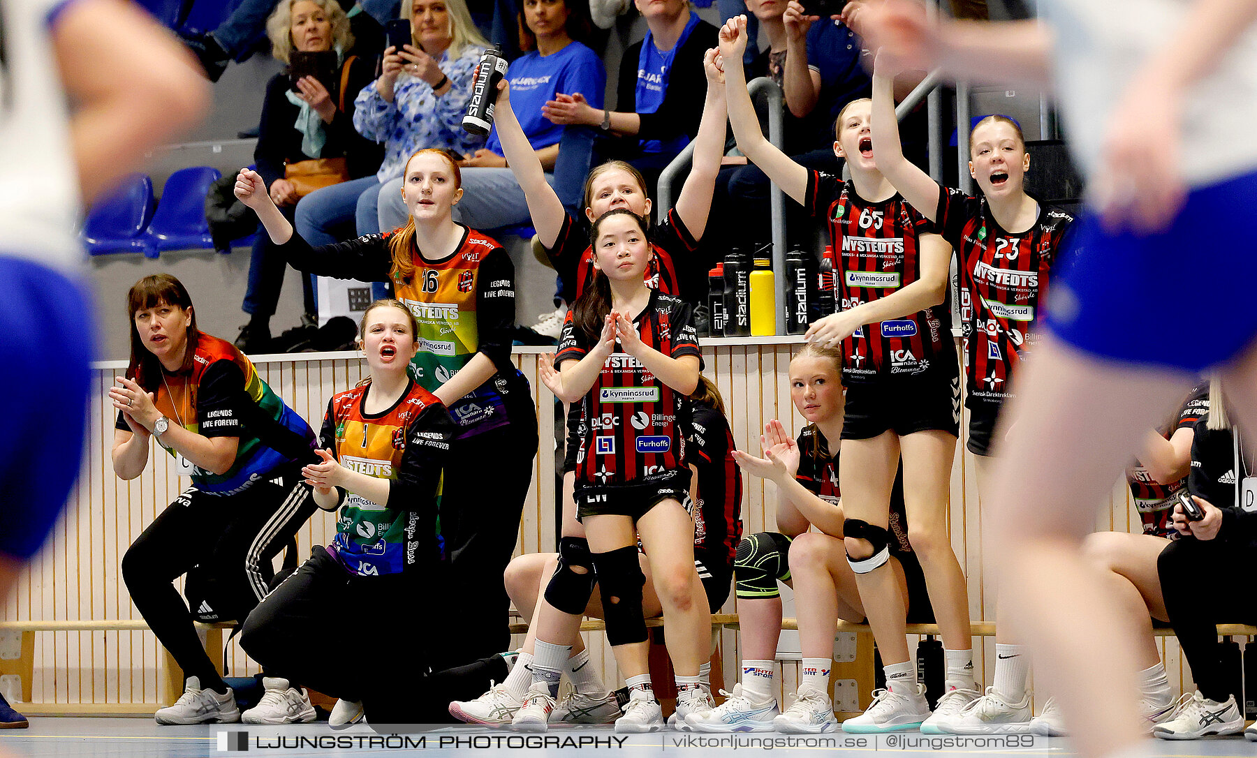 USM F14 Steg 4A HK Country-IK Baltichov Vit 13-23,dam,Kavelbro Arena,Skövde,Sverige,Ungdoms-SM,Handboll,2024,334047