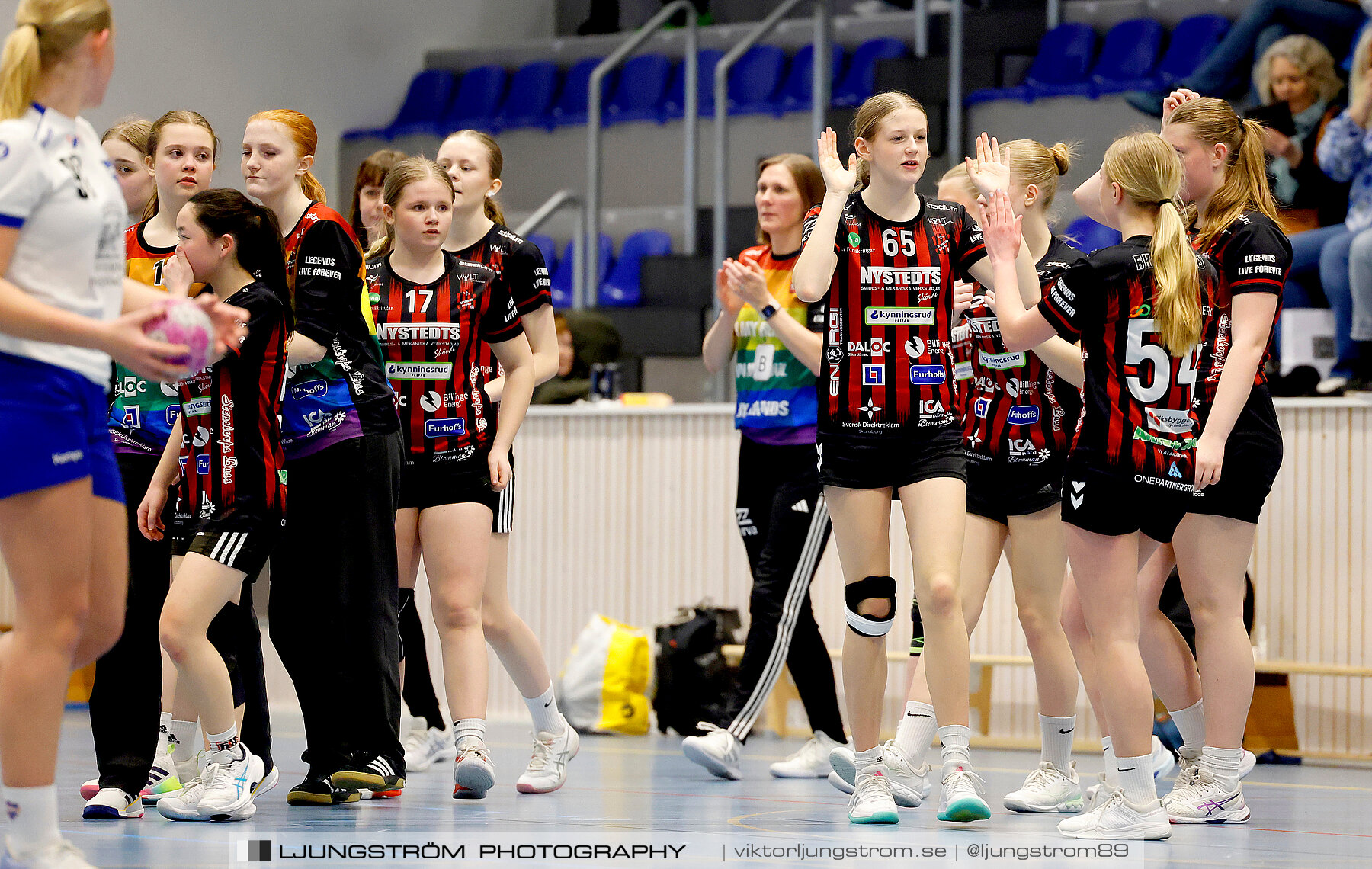 USM F14 Steg 4A HK Country-IK Baltichov Vit 13-23,dam,Kavelbro Arena,Skövde,Sverige,Ungdoms-SM,Handboll,2024,334052