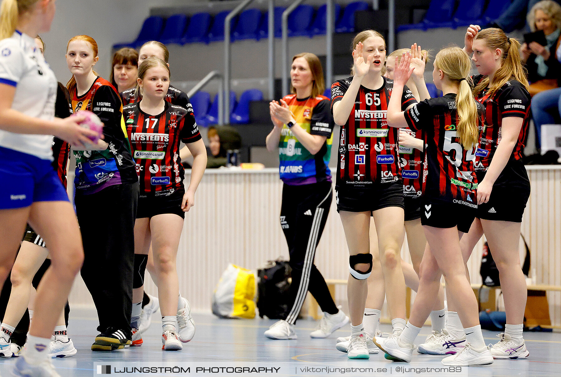 USM F14 Steg 4A HK Country-IK Baltichov Vit 13-23,dam,Kavelbro Arena,Skövde,Sverige,Ungdoms-SM,Handboll,2024,334053