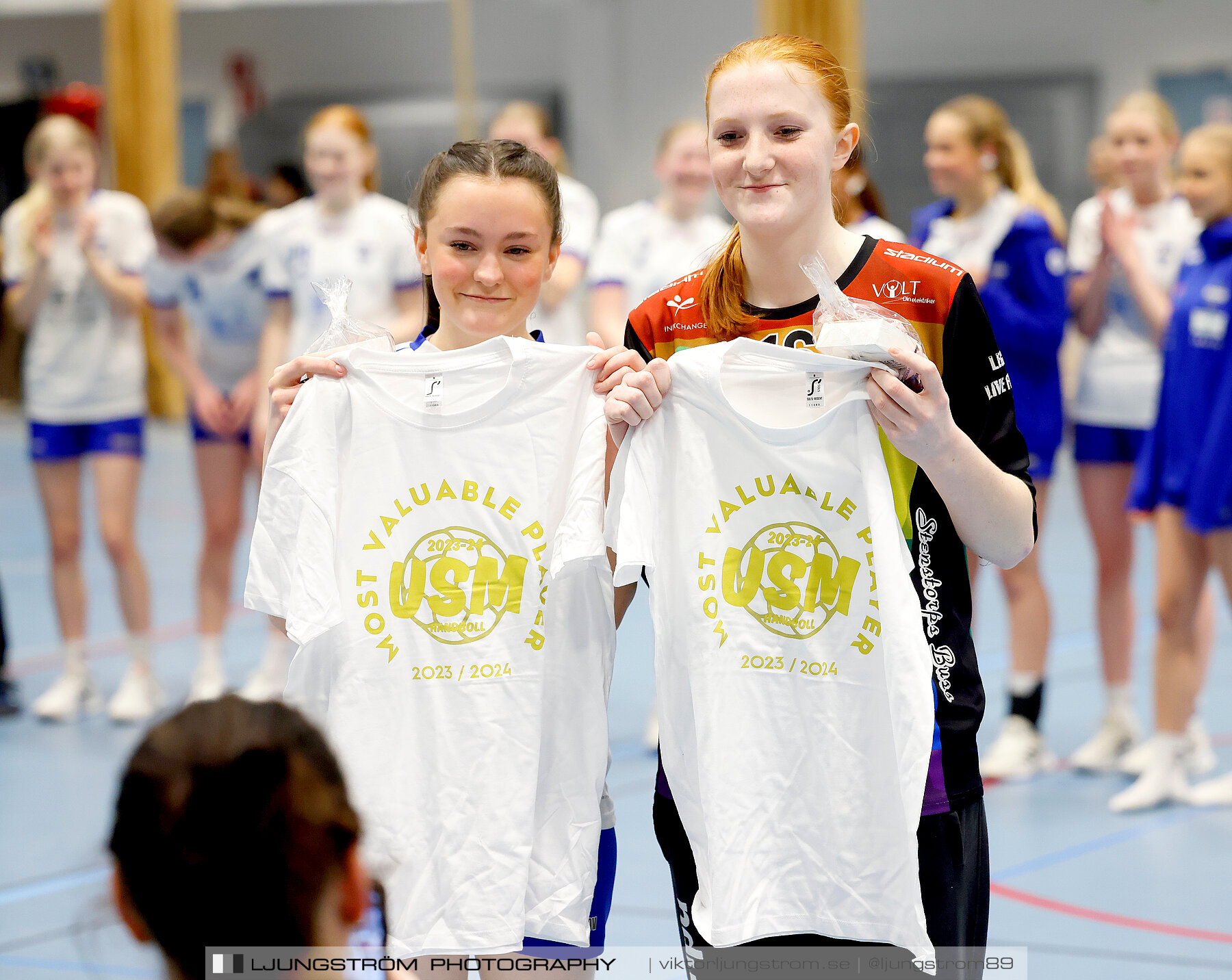 USM F14 Steg 4A HK Country-IK Baltichov Vit 13-23,dam,Kavelbro Arena,Skövde,Sverige,Ungdoms-SM,Handboll,2024,334062