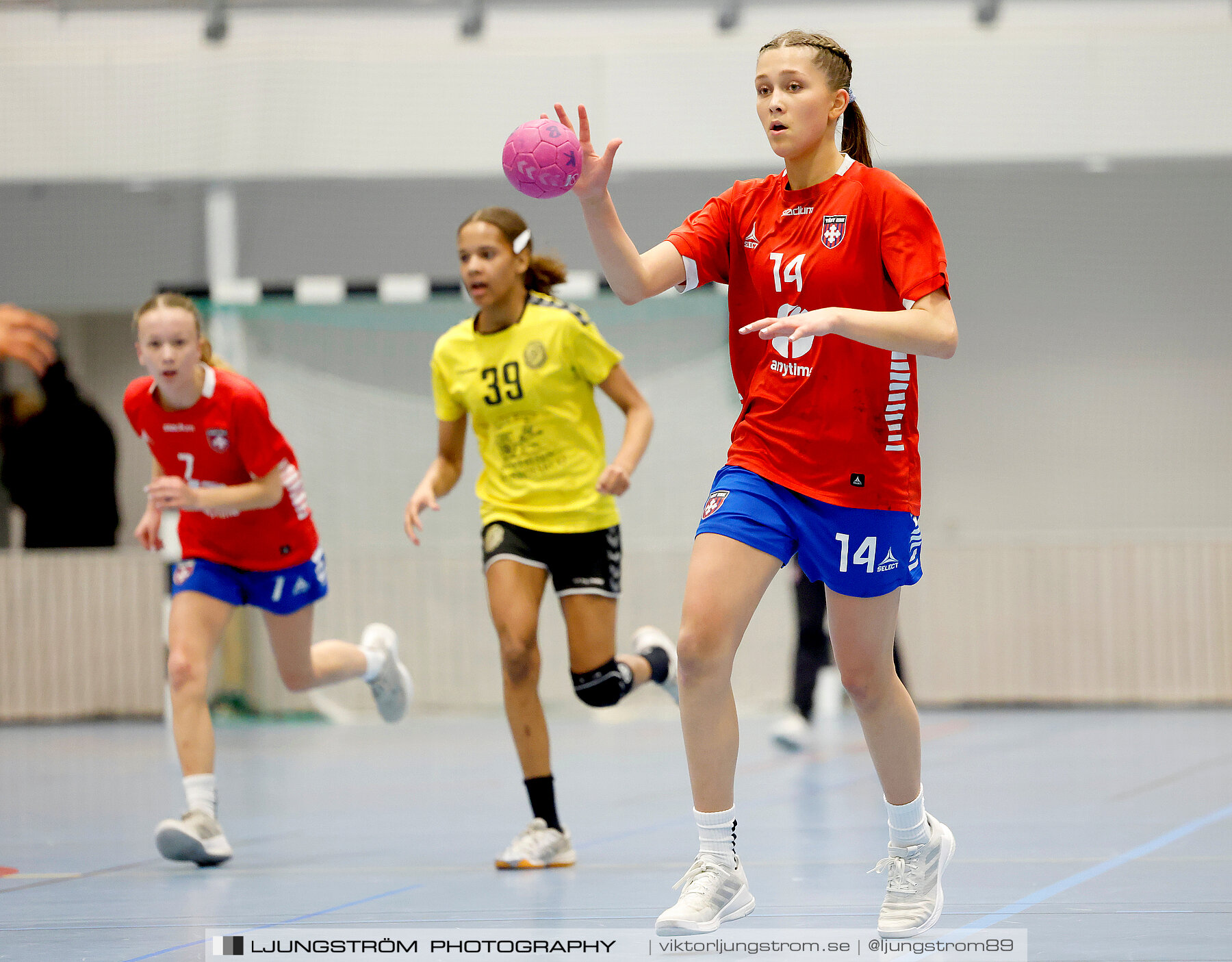 USM F14 Steg 4A IK Bolton-Täby HBK 15-32,dam,Kavelbro Arena,Skövde,Sverige,Ungdoms-SM,Handboll,2024,334140