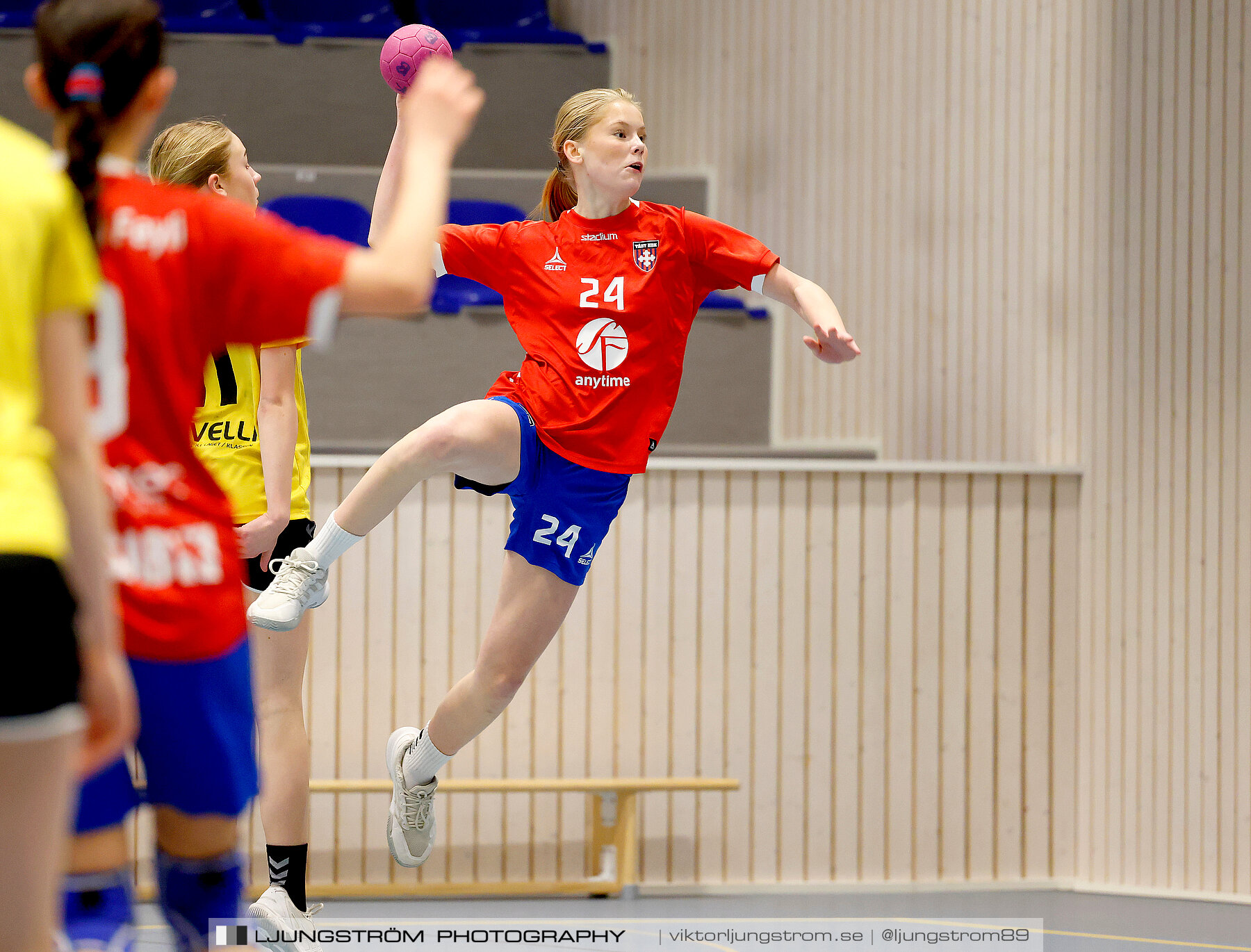 USM F14 Steg 4A IK Bolton-Täby HBK 15-32,dam,Kavelbro Arena,Skövde,Sverige,Ungdoms-SM,Handboll,2024,334164