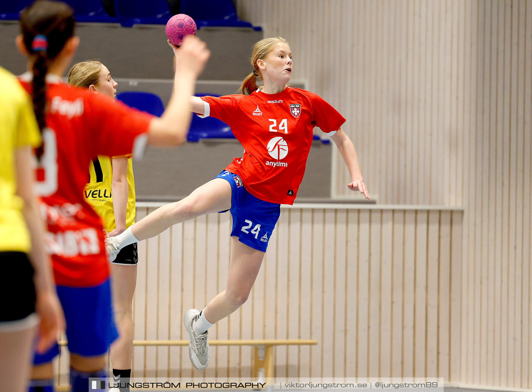 USM F14 Steg 4A IK Bolton-Täby HBK 15-32,dam,Kavelbro Arena,Skövde,Sverige,Ungdoms-SM,Handboll,2024,334165