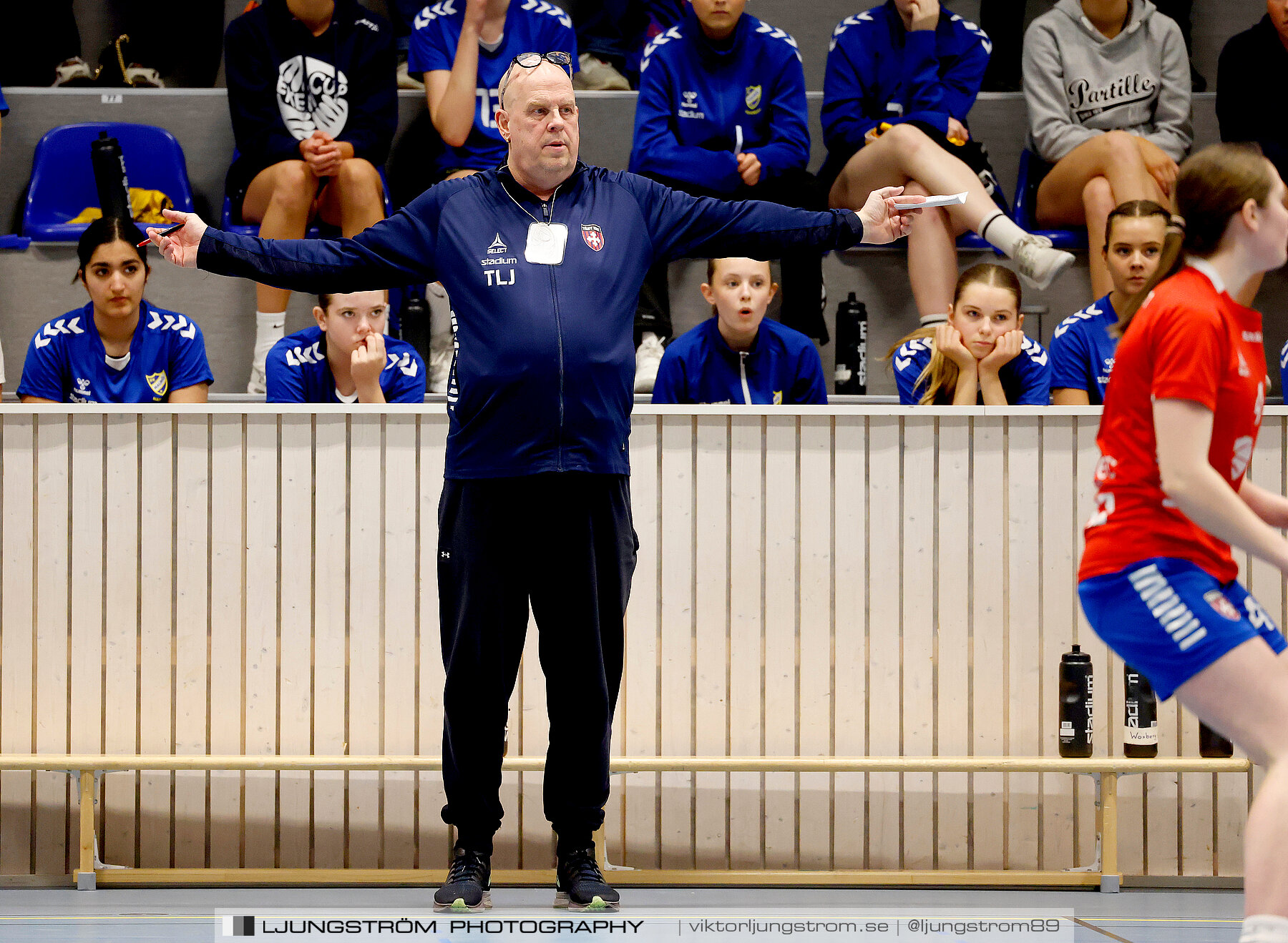 USM F14 Steg 4A IK Bolton-Täby HBK 15-32,dam,Kavelbro Arena,Skövde,Sverige,Ungdoms-SM,Handboll,2024,334167