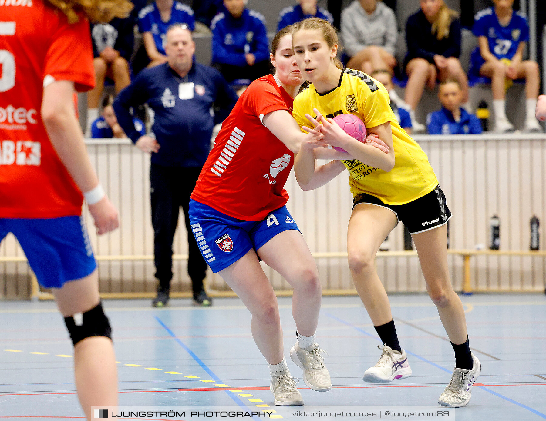 USM F14 Steg 4A IK Bolton-Täby HBK 15-32,dam,Kavelbro Arena,Skövde,Sverige,Ungdoms-SM,Handboll,2024,334168