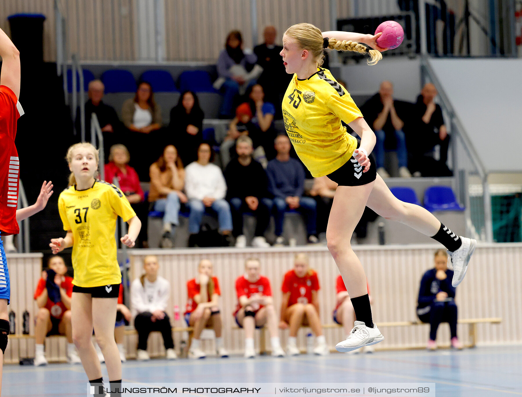 USM F14 Steg 4A IK Bolton-Täby HBK 15-32,dam,Kavelbro Arena,Skövde,Sverige,Ungdoms-SM,Handboll,2024,334171