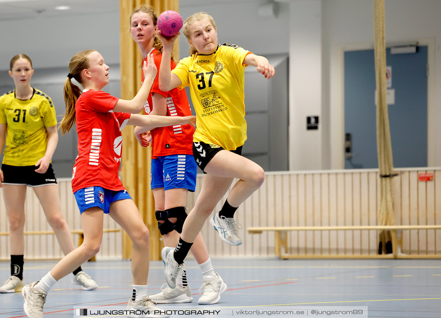 USM F14 Steg 4A IK Bolton-Täby HBK 15-32,dam,Kavelbro Arena,Skövde,Sverige,Ungdoms-SM,Handboll,2024,334190