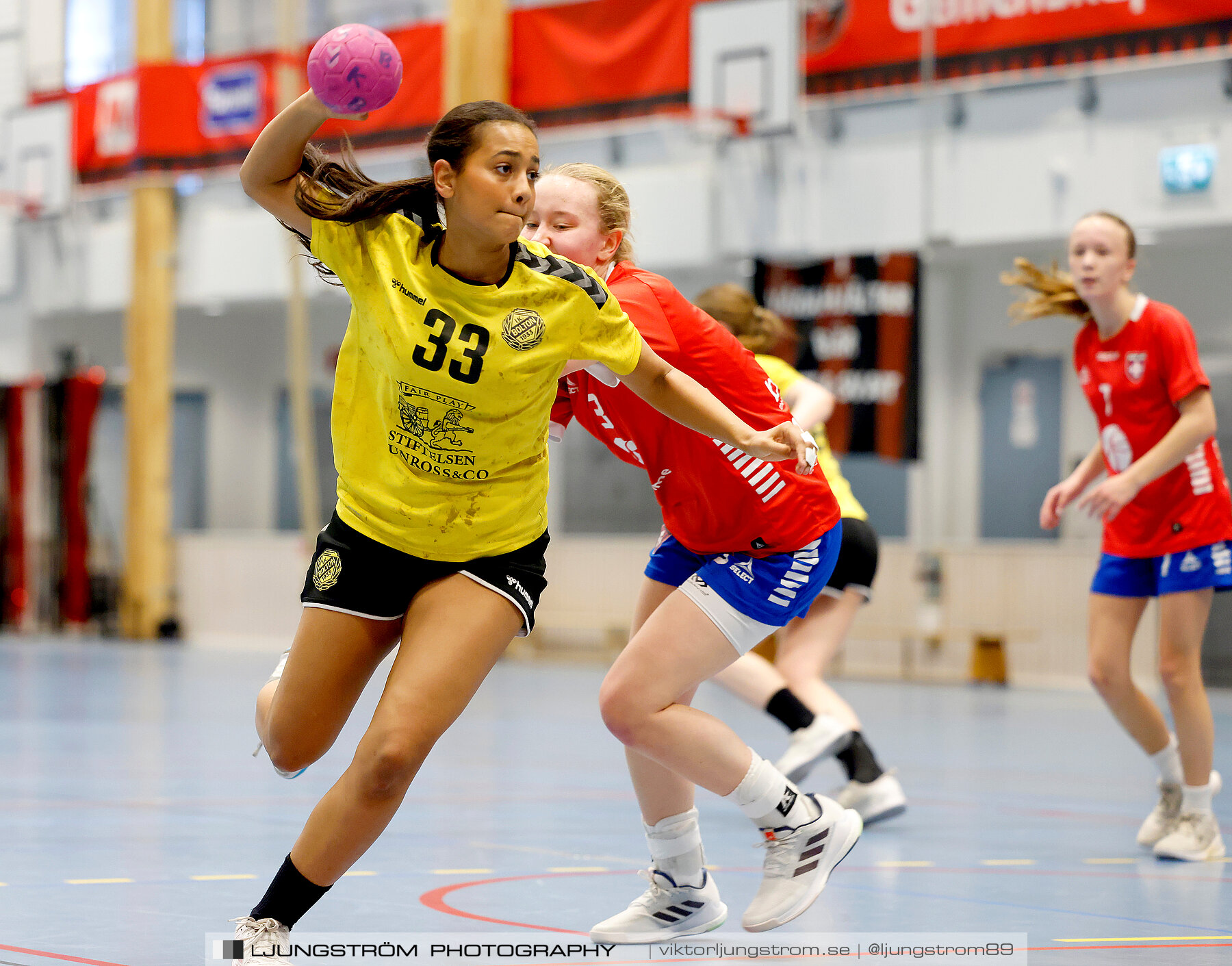 USM F14 Steg 4A IK Bolton-Täby HBK 15-32,dam,Kavelbro Arena,Skövde,Sverige,Ungdoms-SM,Handboll,2024,334201
