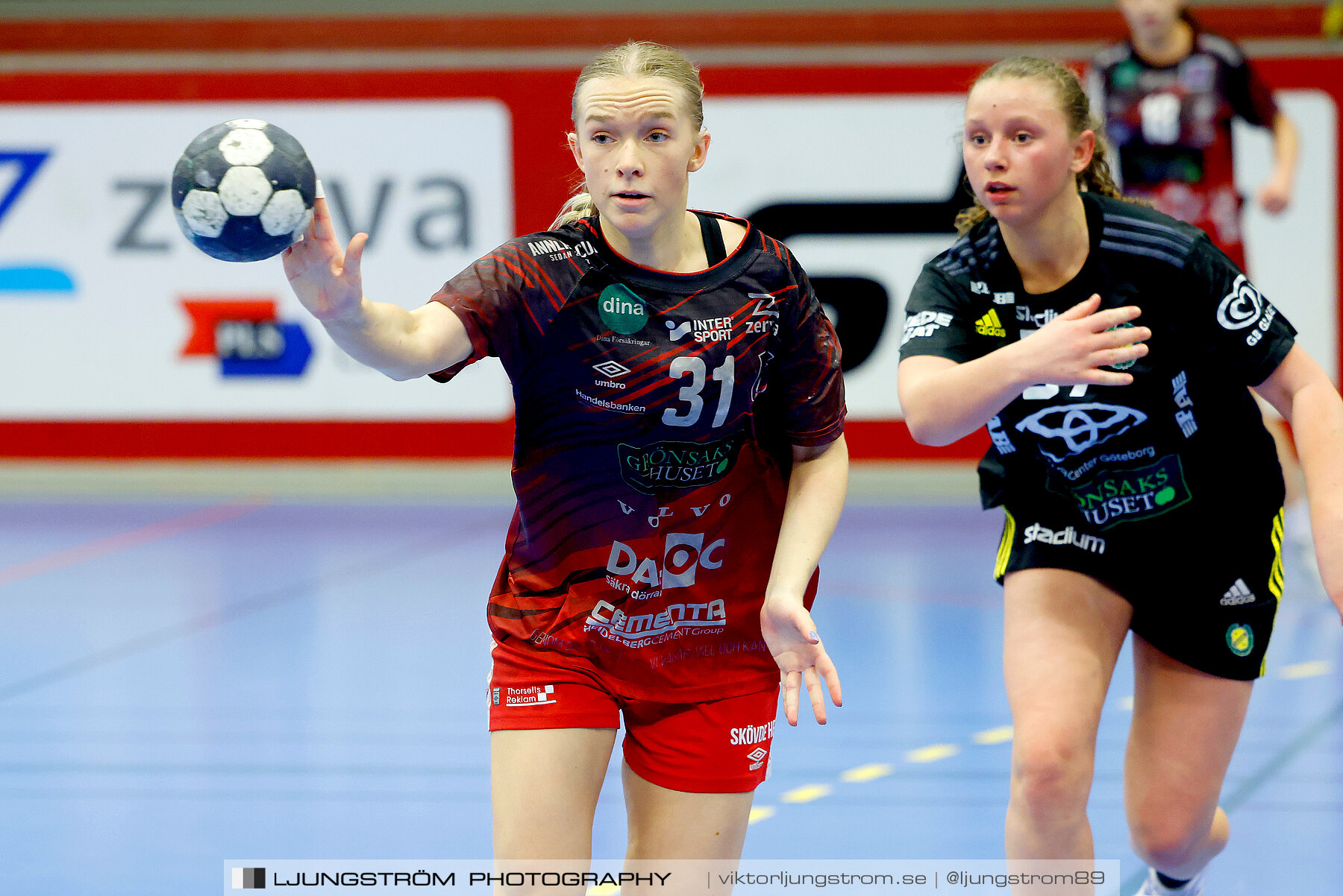 Skövde HF F19-IK Sävehof 2 F19 25-24,dam,Skövde Idrottshall,Skövde,Sverige,Handboll,,2024,334273