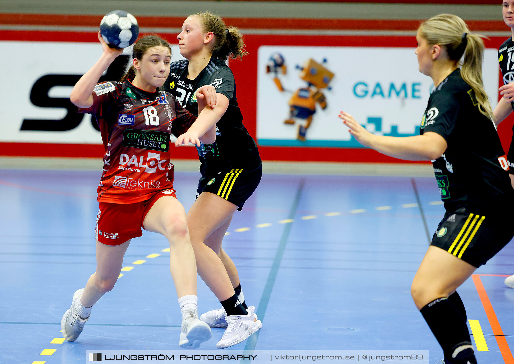 Skövde HF F19-IK Sävehof 2 F19 25-24,dam,Skövde Idrottshall,Skövde,Sverige,Handboll,,2024,334297