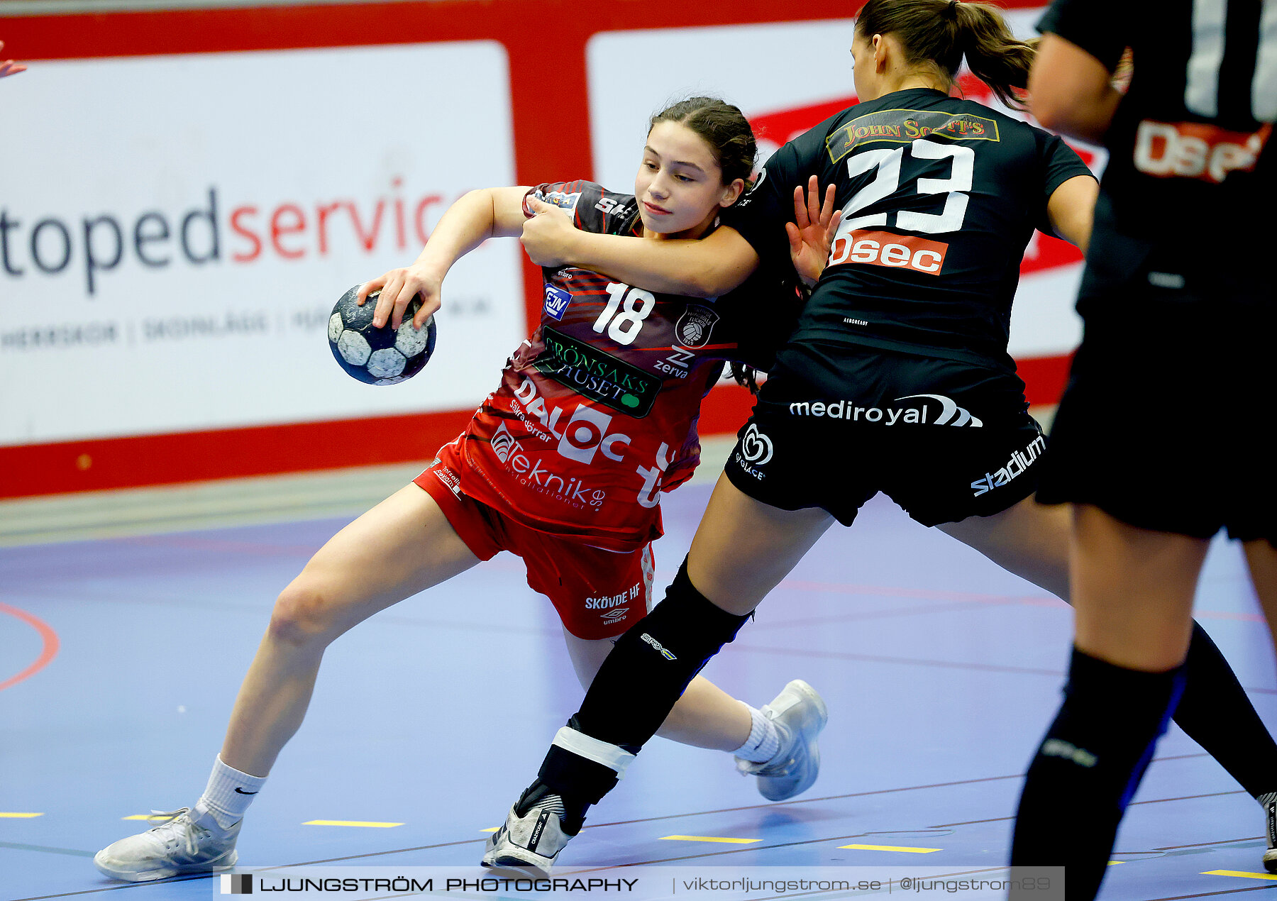 Skövde HF F19-IK Sävehof 2 F19 25-24,dam,Skövde Idrottshall,Skövde,Sverige,Handboll,,2024,334385