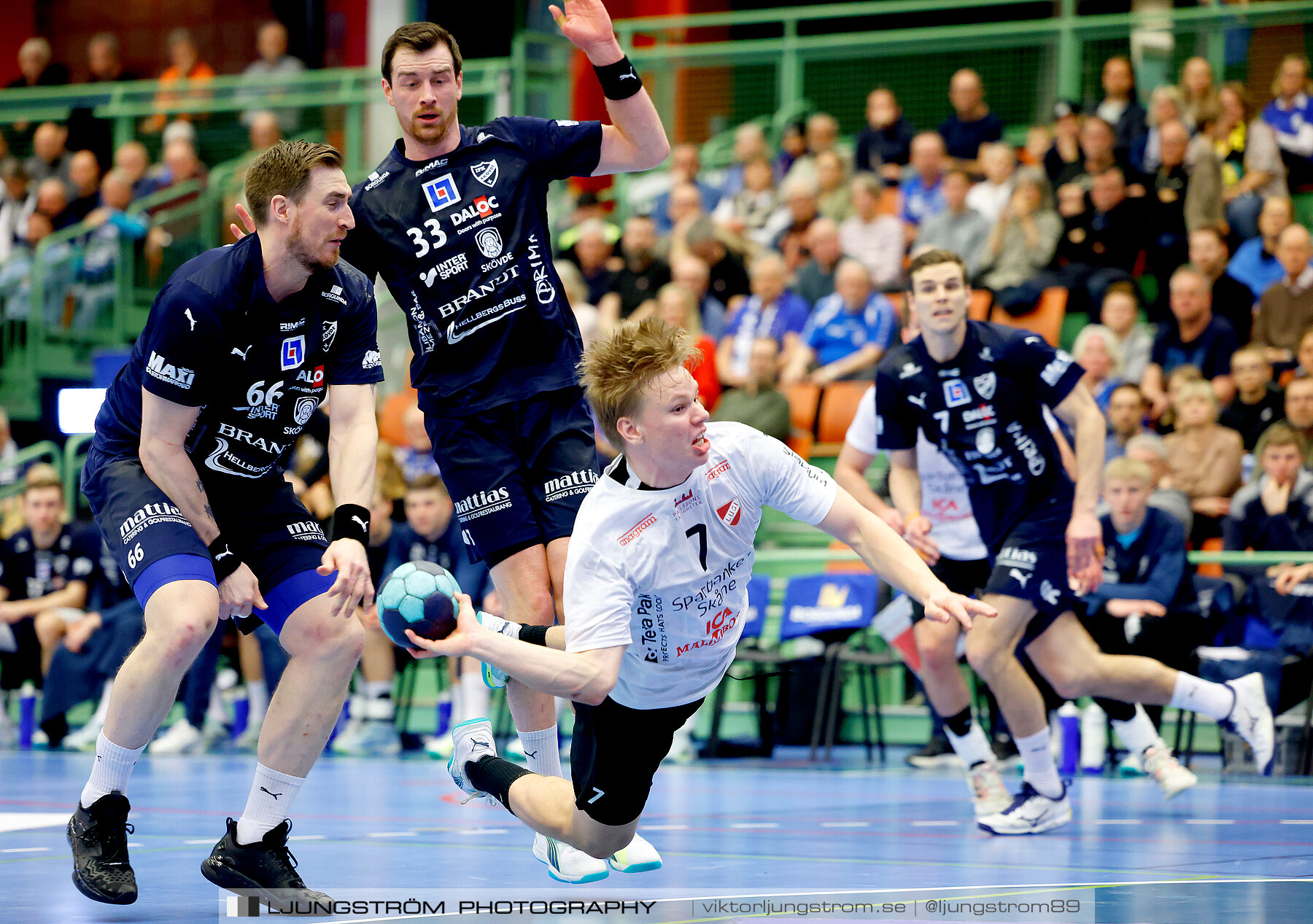 IFK Skövde HK-Lugi HF 33-32,herr,Arena Skövde,Skövde,Sverige,Handboll,,2024,334484