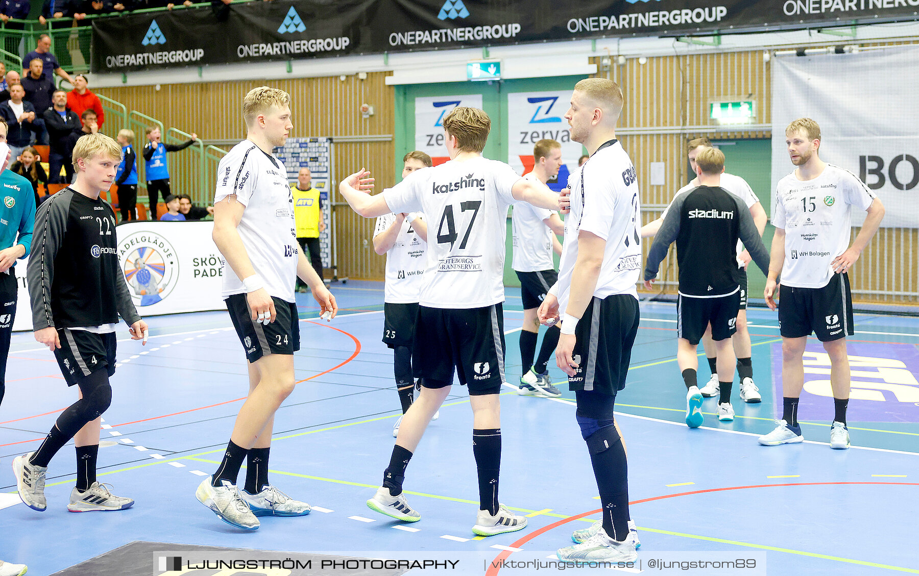 IFK Skövde HK-Önnereds HK 1/4-final 1 28-27,herr,Arena Skövde,Skövde,Sverige,Handboll,,2024,335145