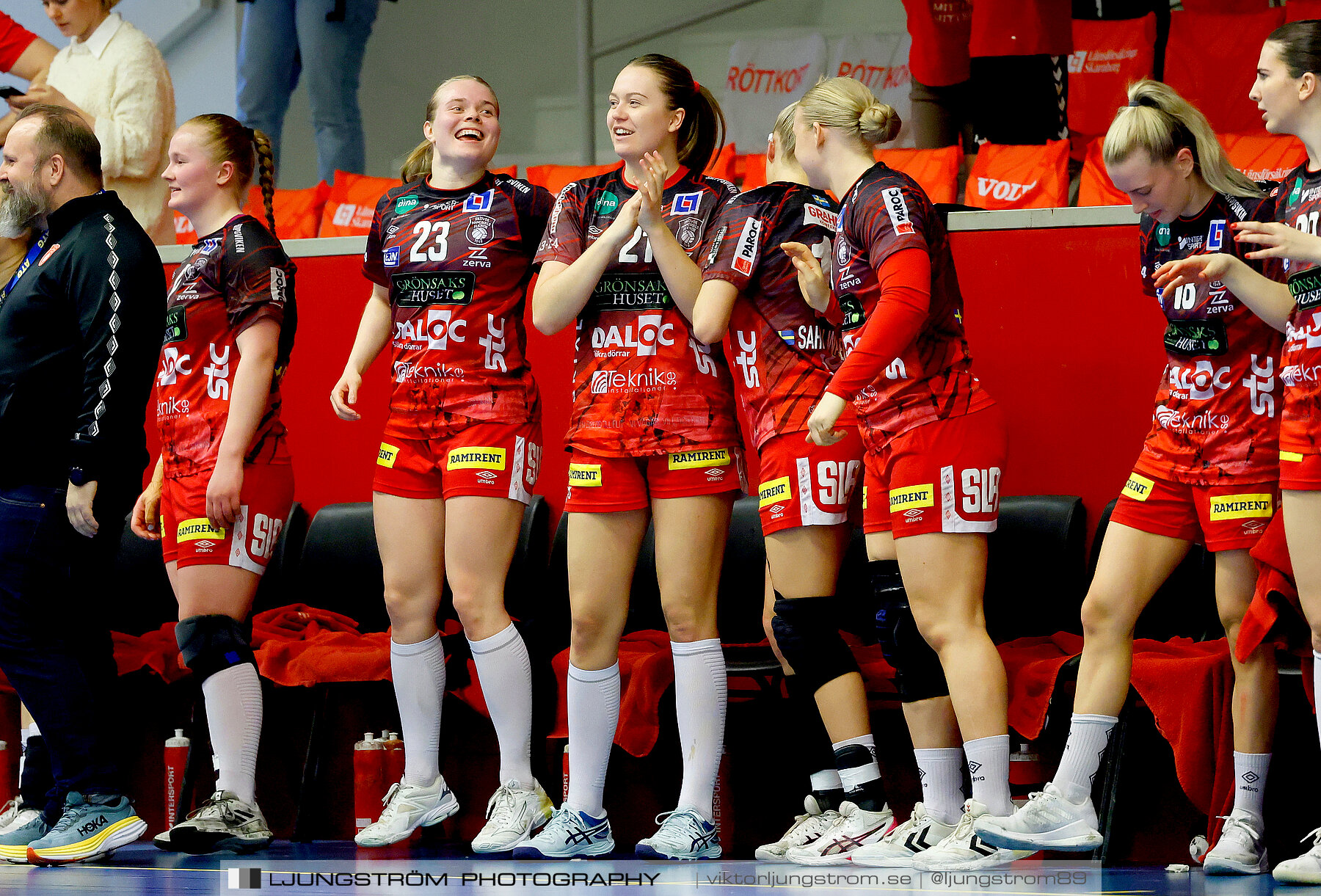 Skövde HF-Skuru IK 1/4-final 2 31-21,dam,Skövde Idrottshall,Skövde,Sverige,Handboll,,2024,336165