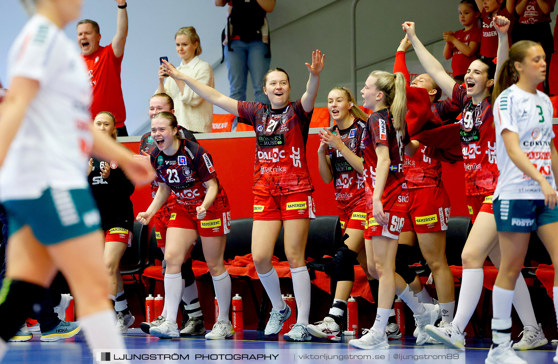 Skövde HF-Skuru IK 1/4-final 2 31-21,dam,Skövde Idrottshall,Skövde,Sverige,Handboll,,2024,336169
