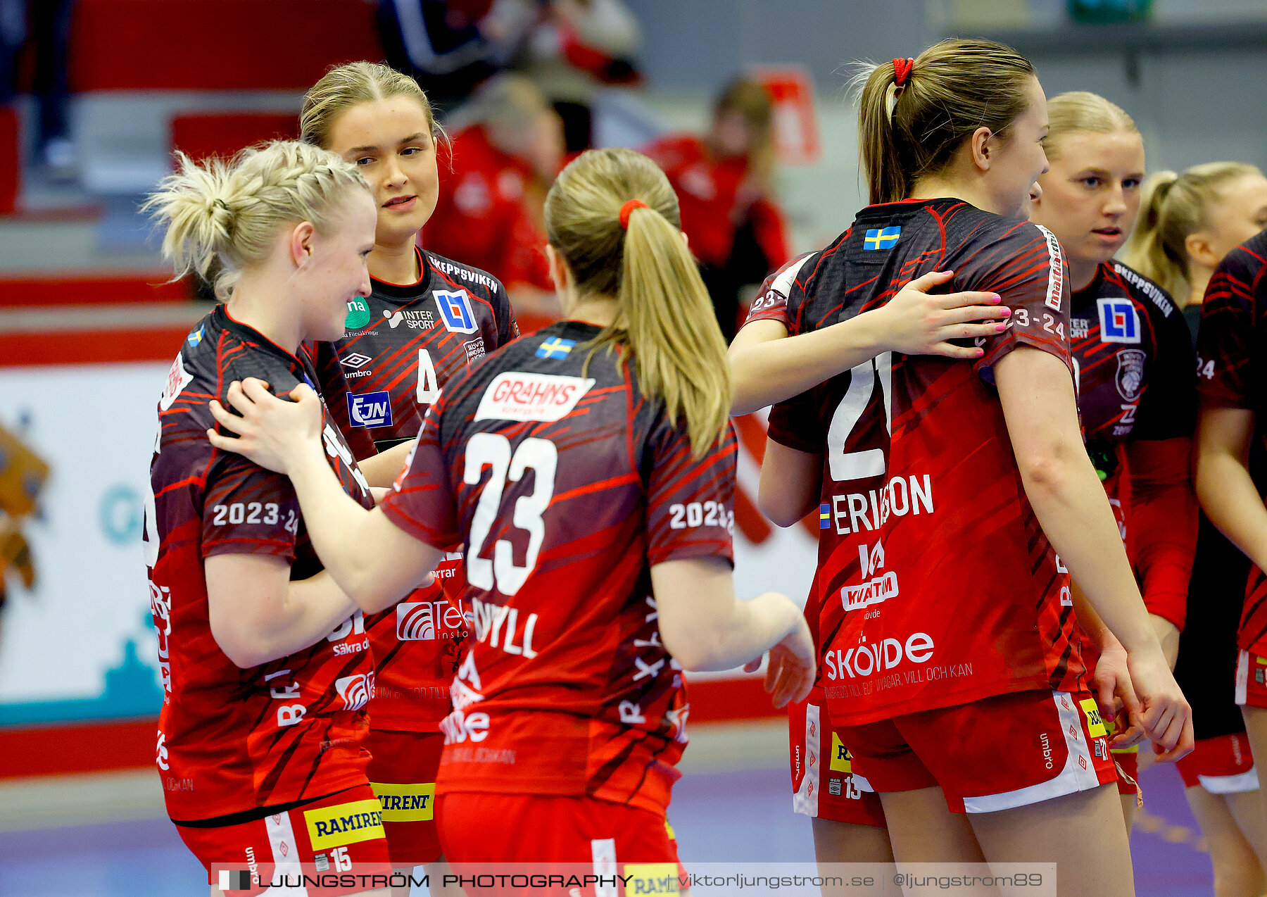 Skövde HF-Skuru IK 1/4-final 2 31-21,dam,Skövde Idrottshall,Skövde,Sverige,Handboll,,2024,336184