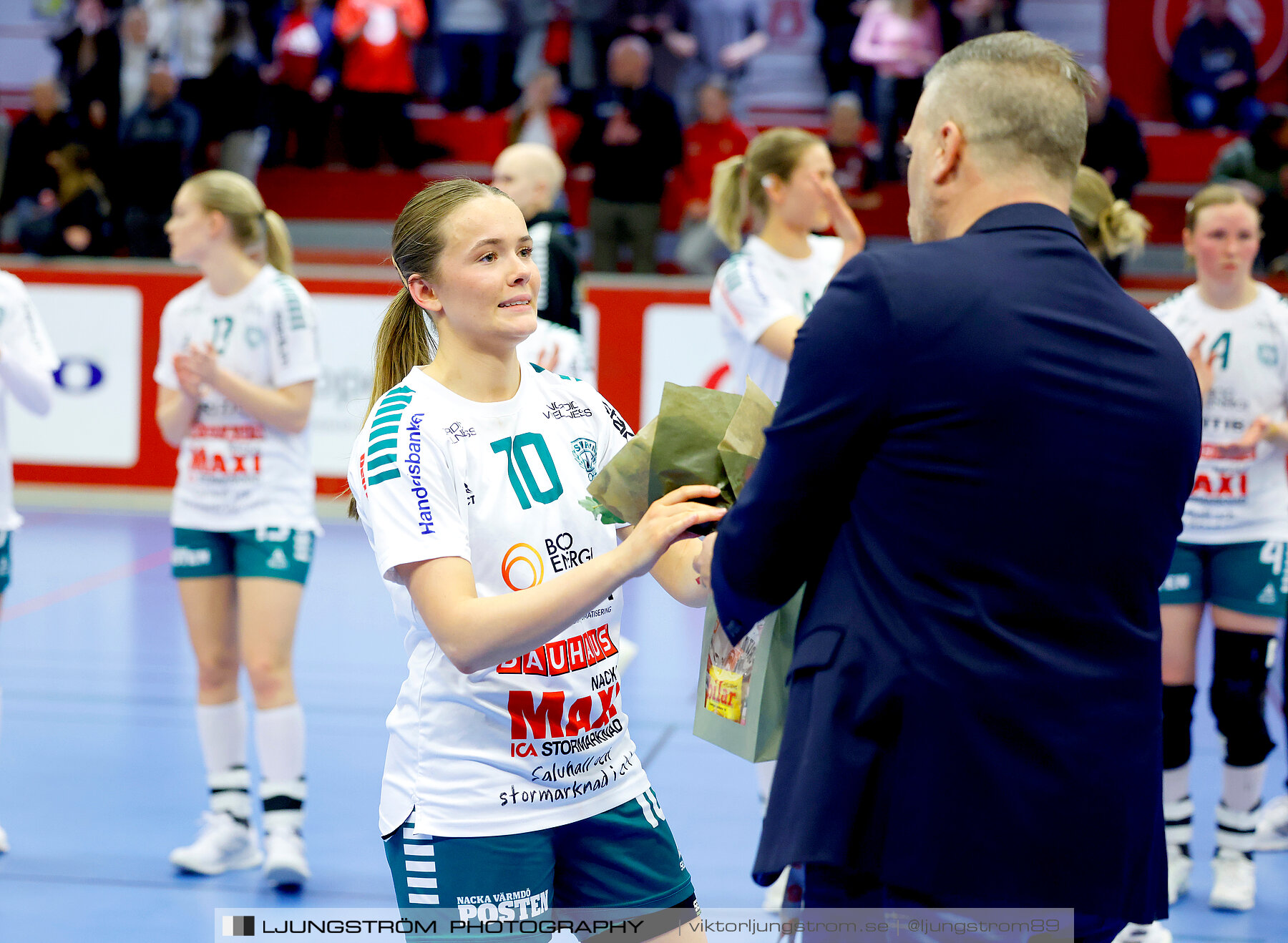Skövde HF-Skuru IK 1/4-final 2 31-21,dam,Skövde Idrottshall,Skövde,Sverige,Handboll,,2024,336194