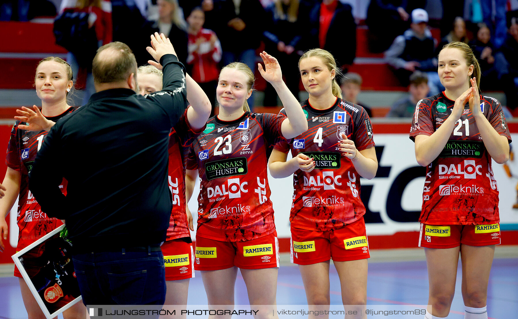 Skövde HF-Skuru IK 1/4-final 2 31-21,dam,Skövde Idrottshall,Skövde,Sverige,Handboll,,2024,336221