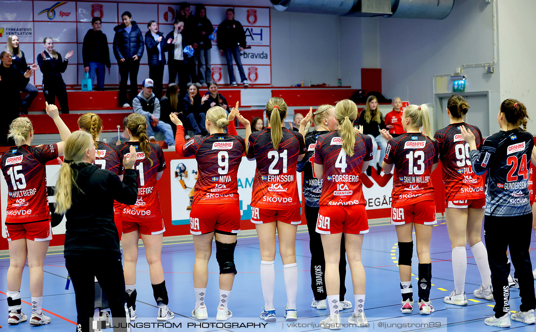 Skövde HF-Skuru IK 1/4-final 2 31-21,dam,Skövde Idrottshall,Skövde,Sverige,Handboll,,2024,336262