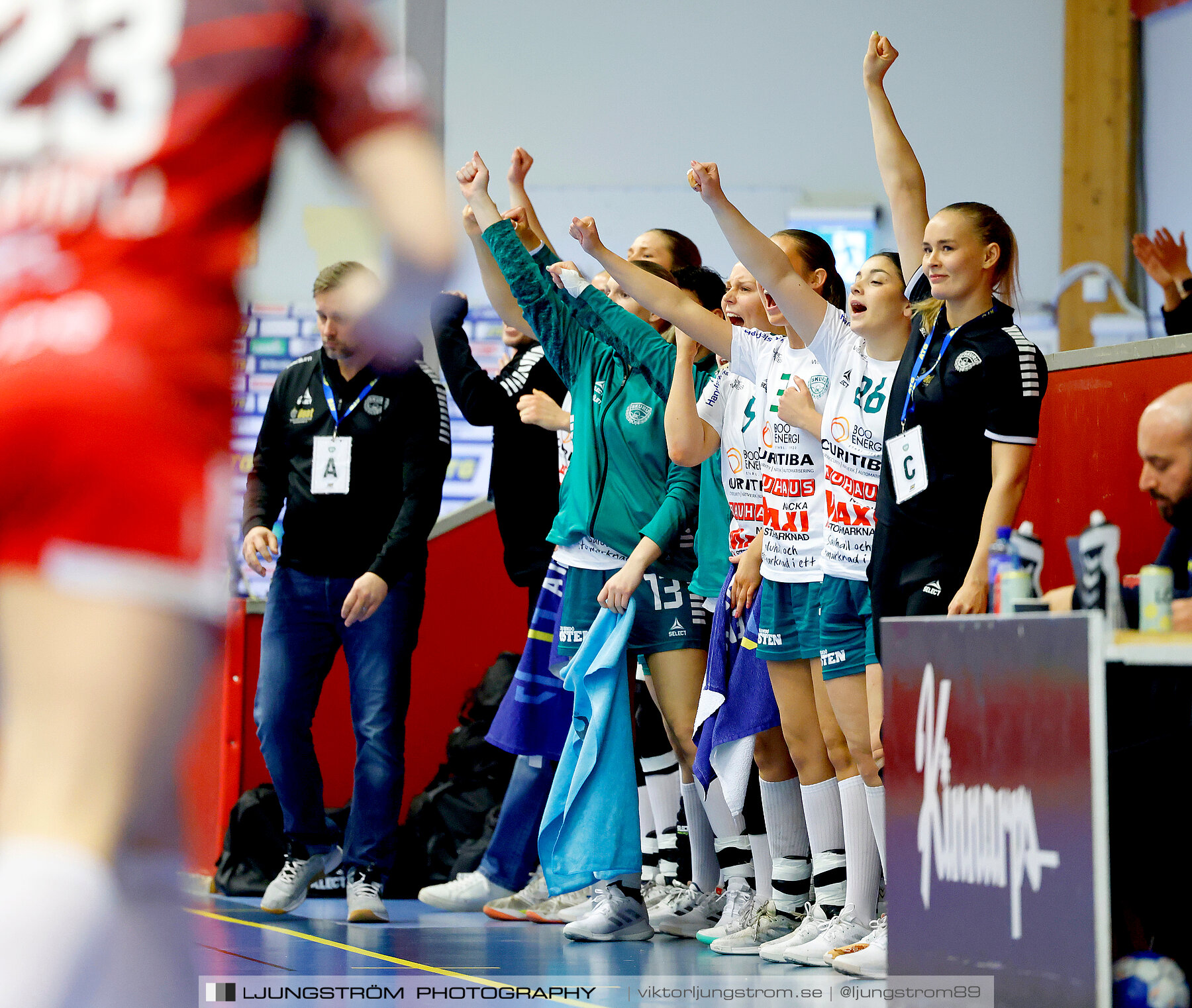 Skövde HF-Skuru IK 1/4-final 2 31-21,dam,Skövde Idrottshall,Skövde,Sverige,Handboll,,2024,336346