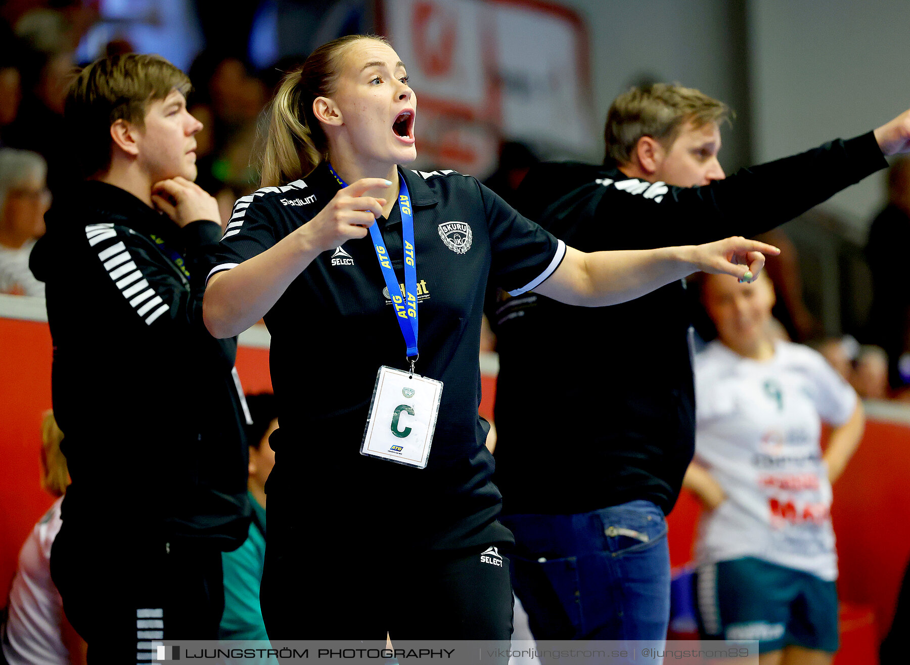 Skövde HF-Skuru IK 1/4-final 2 31-21,dam,Skövde Idrottshall,Skövde,Sverige,Handboll,,2024,336405