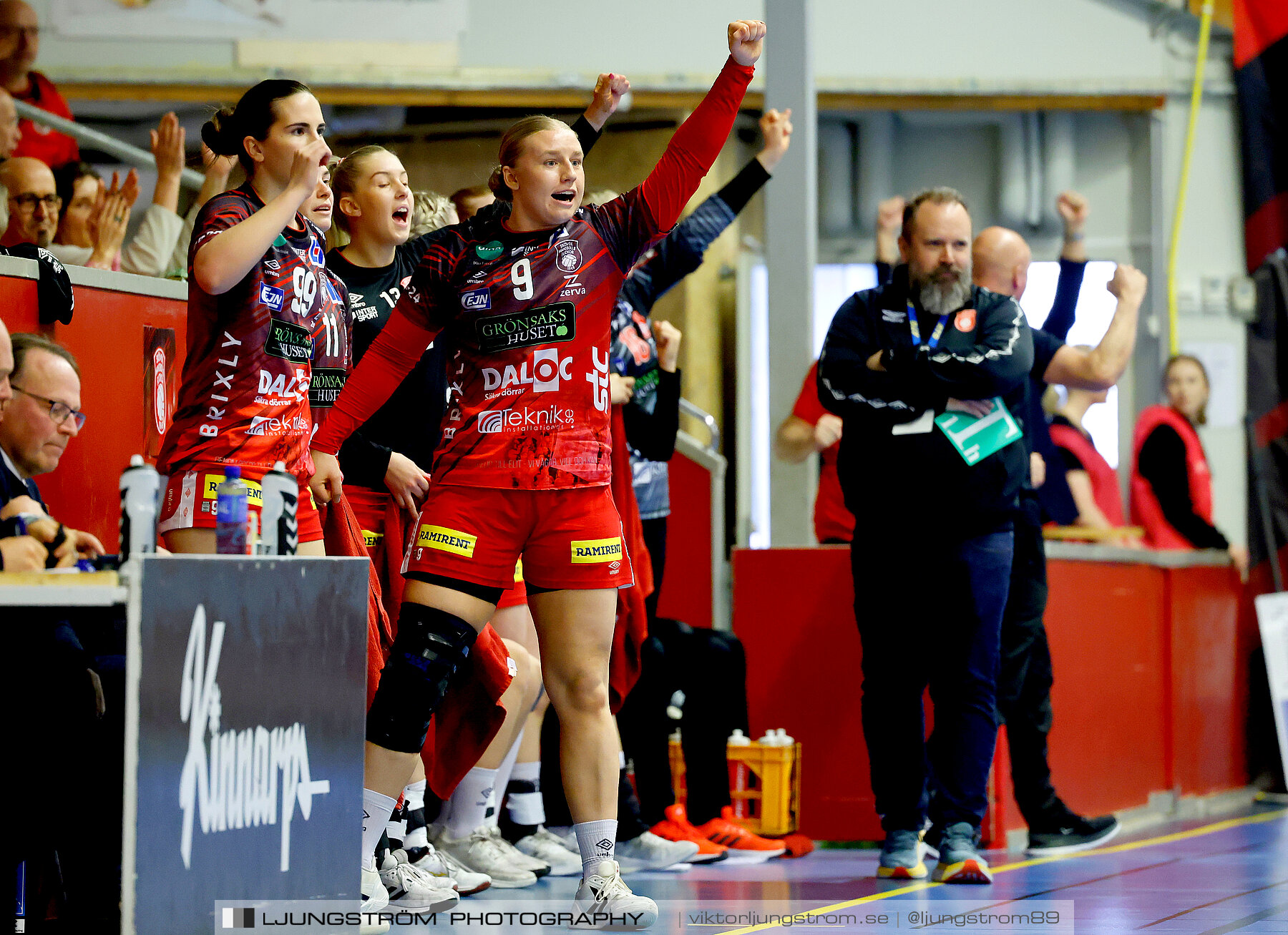 Skövde HF-Skuru IK 1/4-final 2 31-21,dam,Skövde Idrottshall,Skövde,Sverige,Handboll,,2024,336440