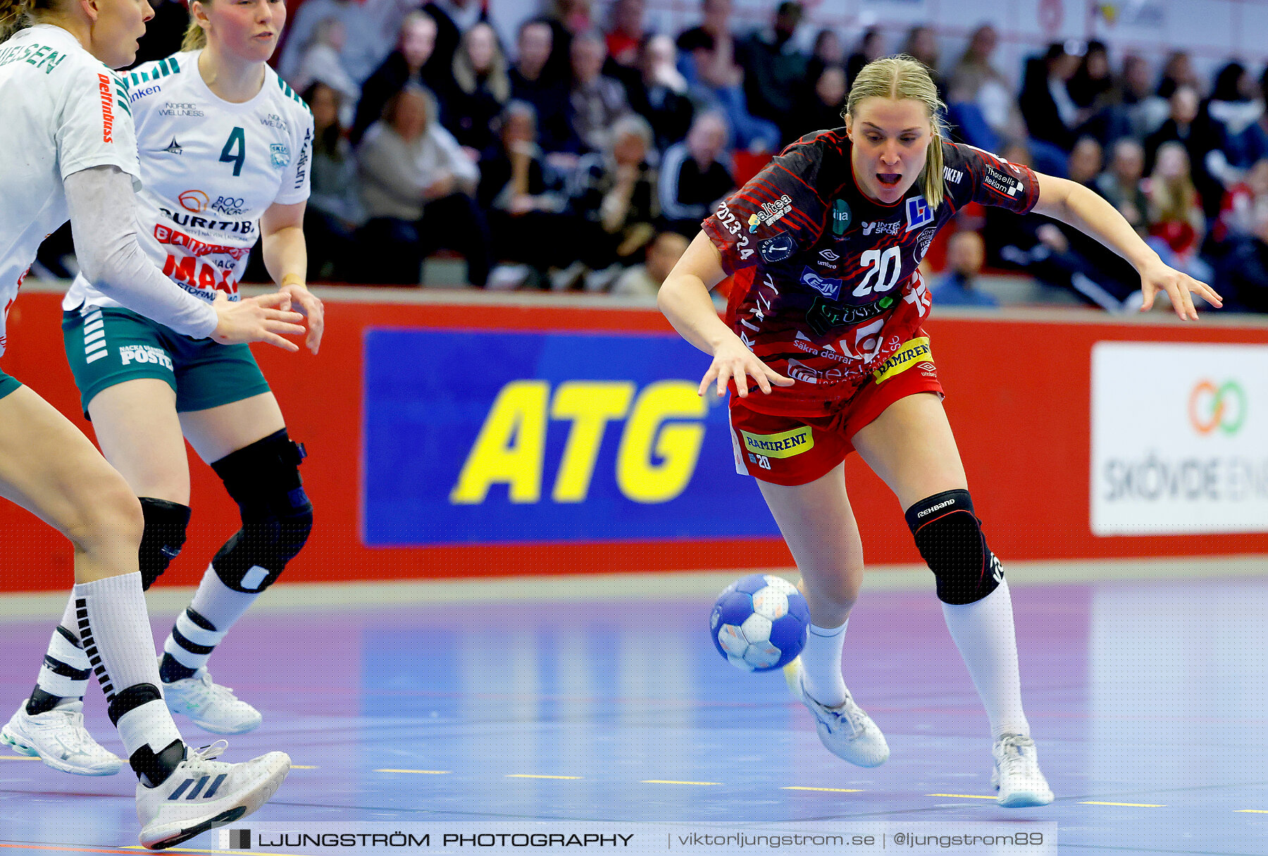 Skövde HF-Skuru IK 1/4-final 2 31-21,dam,Skövde Idrottshall,Skövde,Sverige,Handboll,,2024,336466