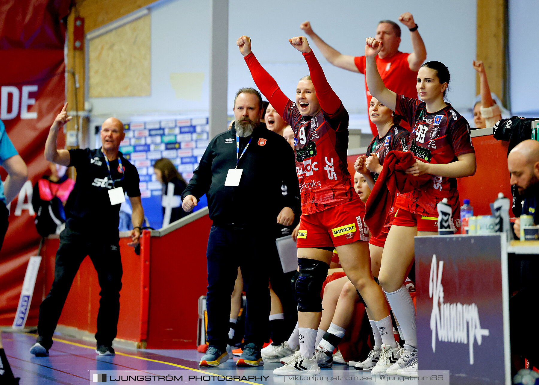 Skövde HF-Skuru IK 1/4-final 2 31-21,dam,Skövde Idrottshall,Skövde,Sverige,Handboll,,2024,336482